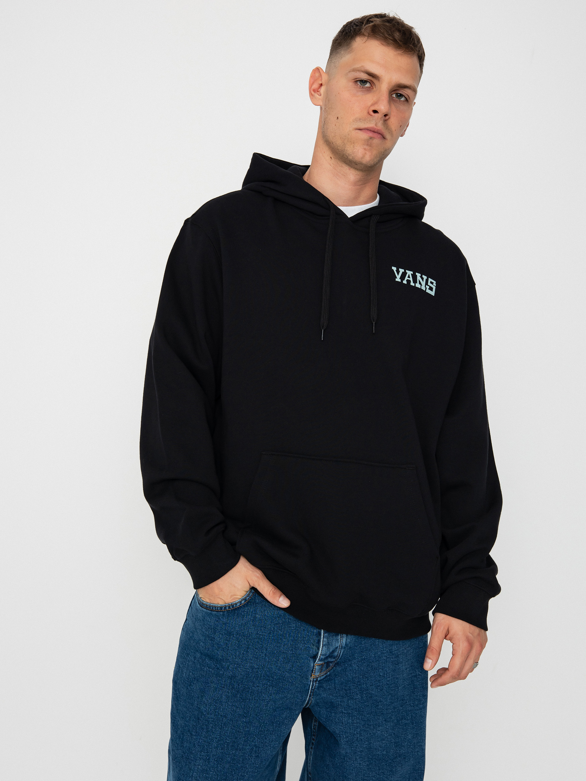 Bluza z kapturem Vans Nimi Sk8 Loose HD (black)