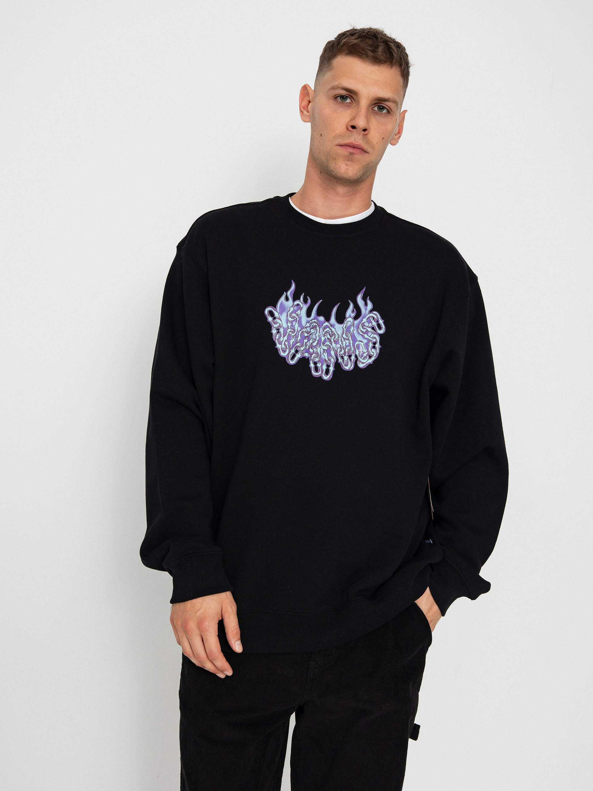 Bluza Vans Hot Links Loose Crew (black)