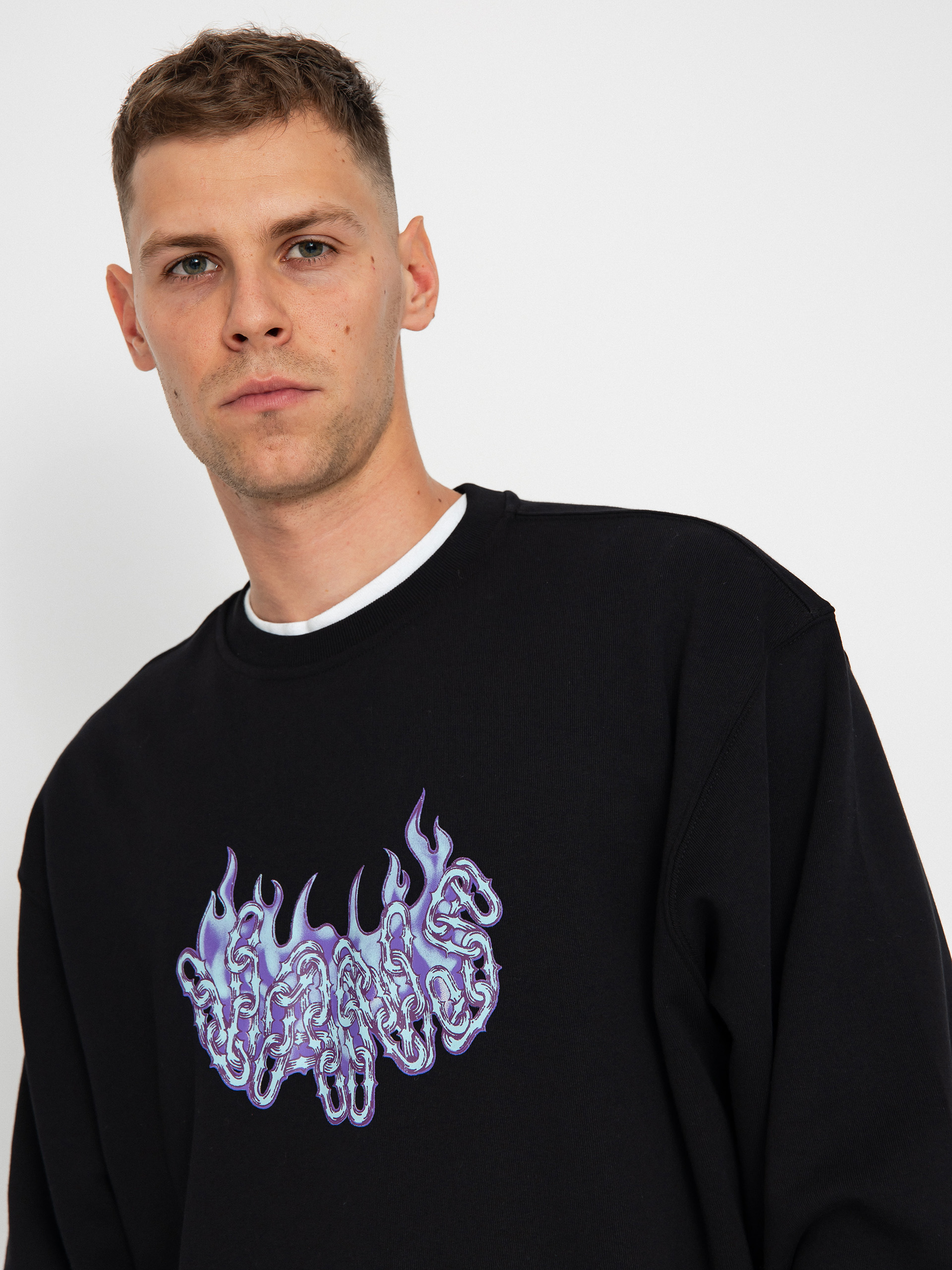 Bluza Vans Hot Links Loose Crew (black)