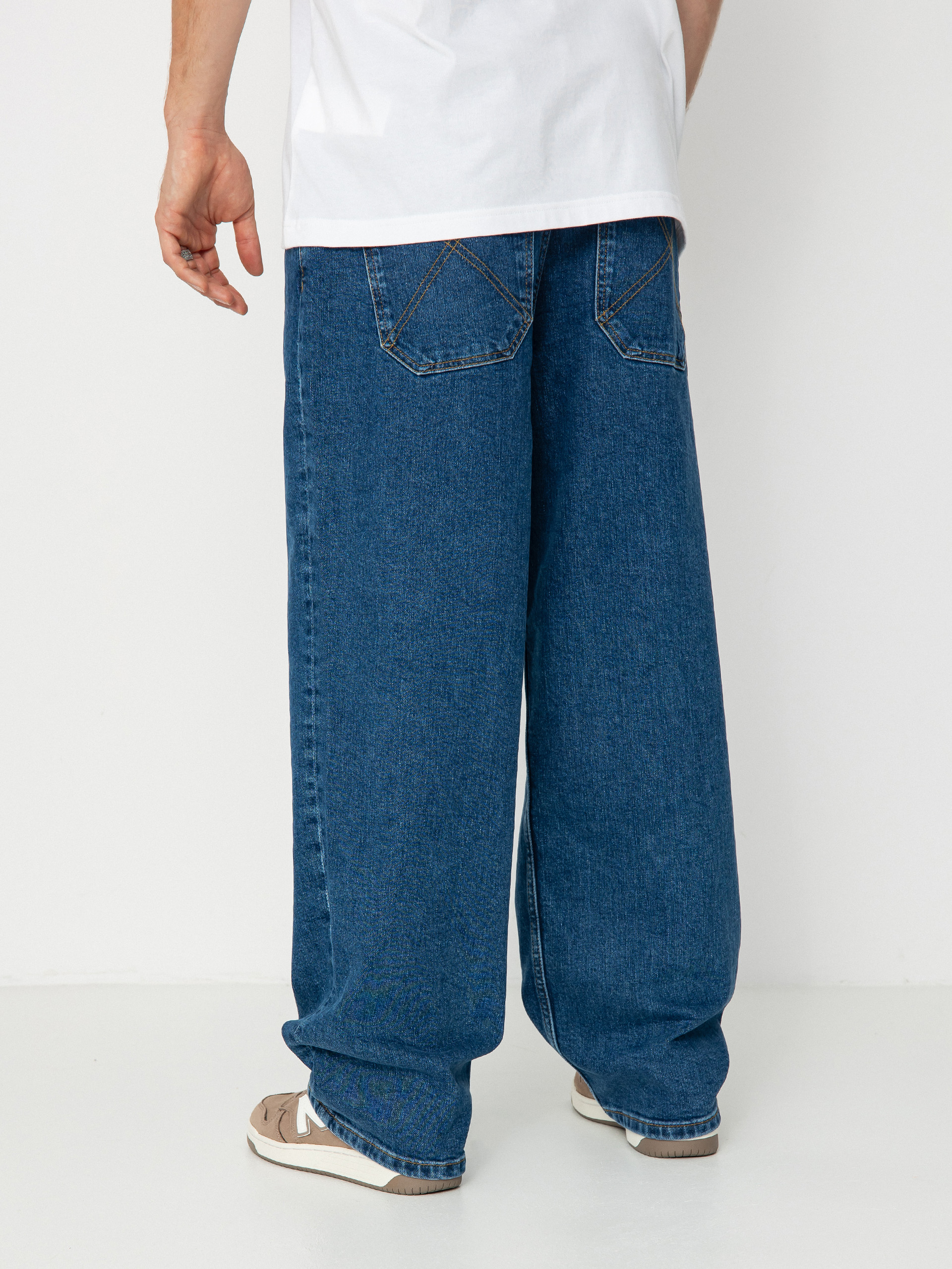 Spodnie Homeboy X Tra Baggy Denim (washed blue)