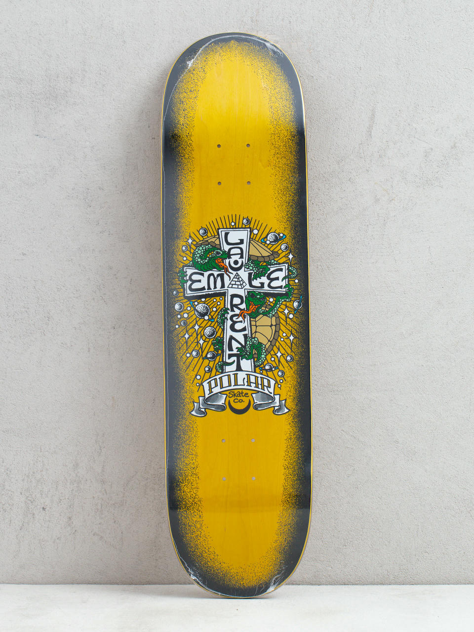 Deck Polar Skate Emile Laurent Turtle Town (yellow/black)