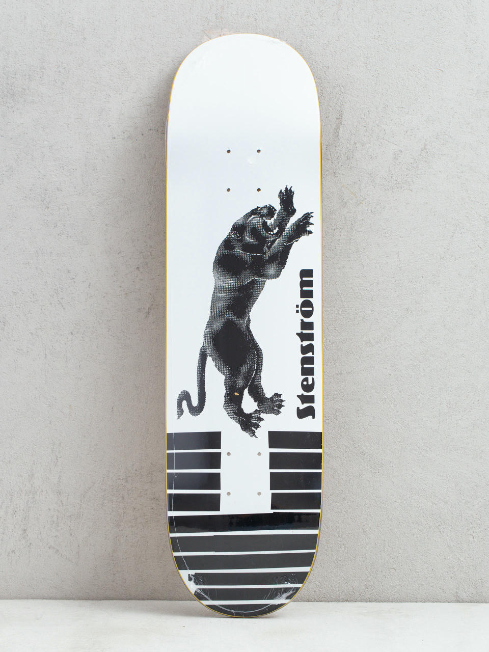 Deck Polar Skate David Stenstrom Tape and Panther (white/black)