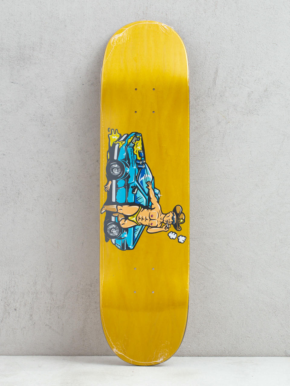 Deck Polar Skate Aaron Herrington Cowboy Cop (yellow)