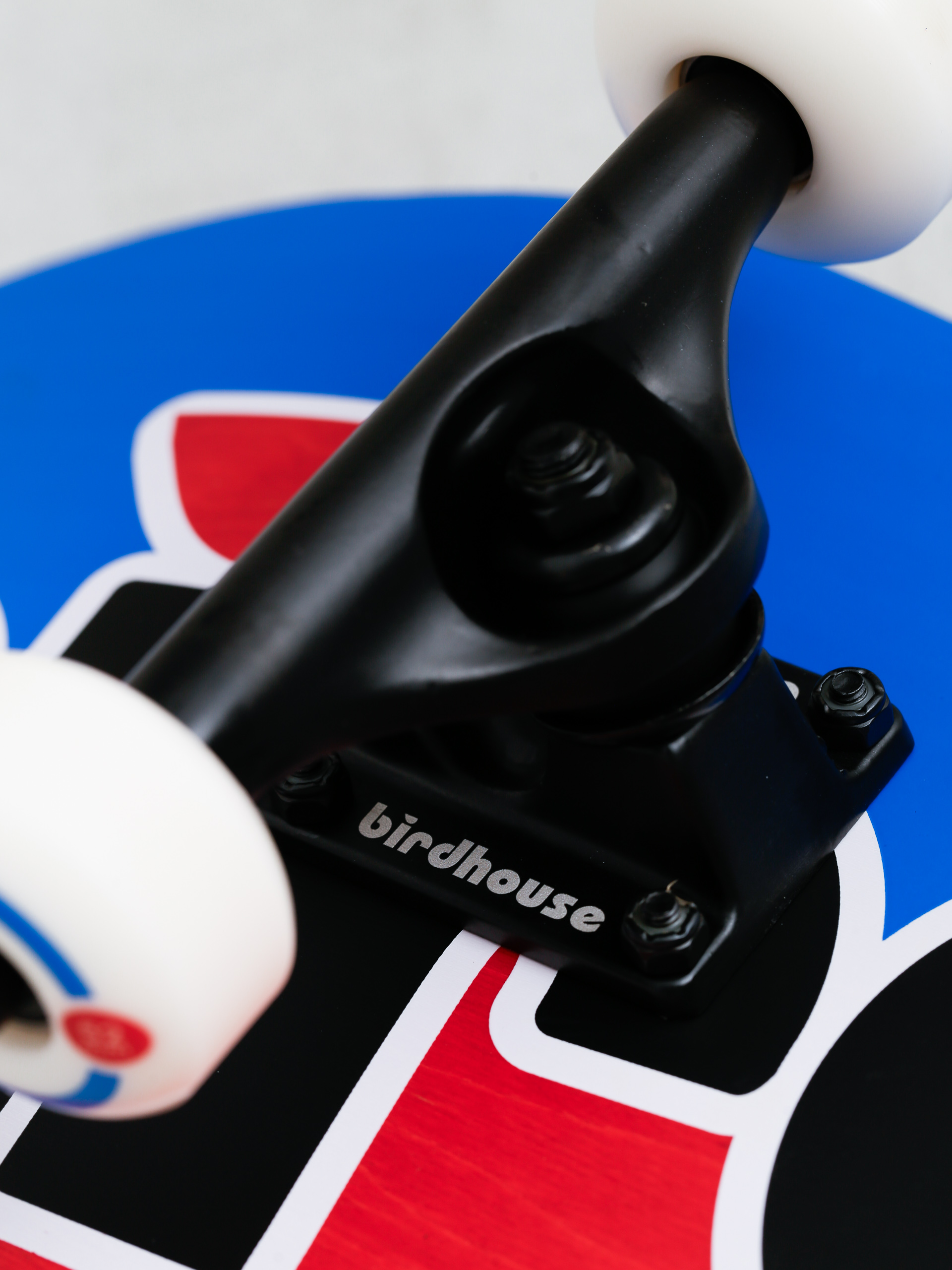 Deskorolka Birdhouse Toy Logo (red/blue)