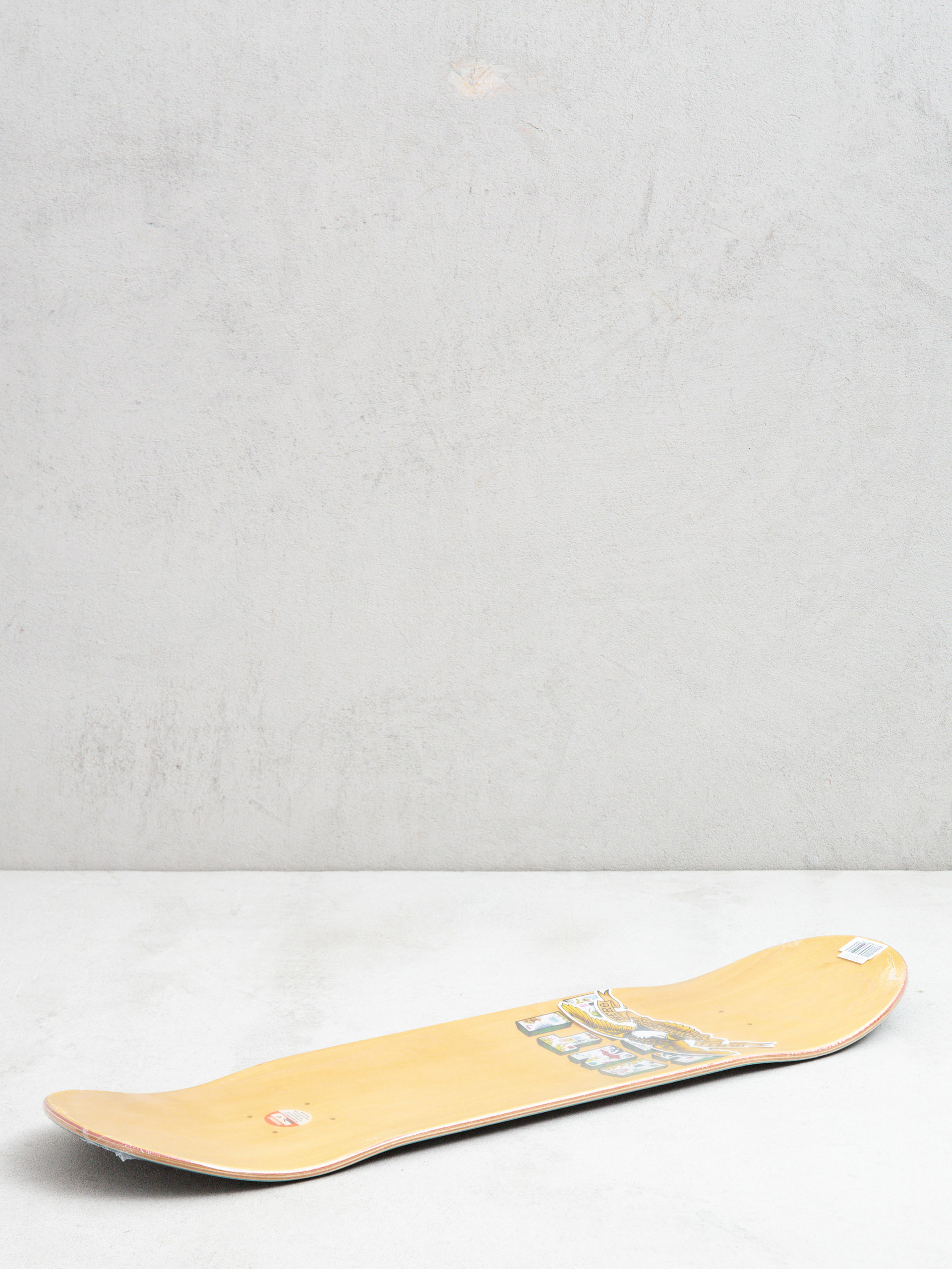 Deck Antihero Grant Stacked (black/teal)