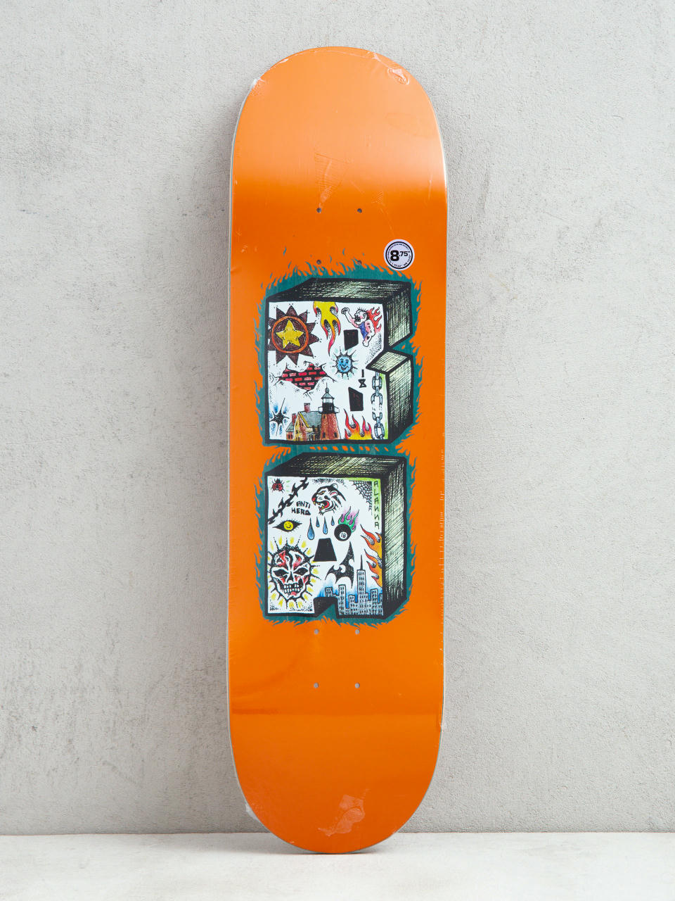 Deck Antihero Ba Stacked (orange)