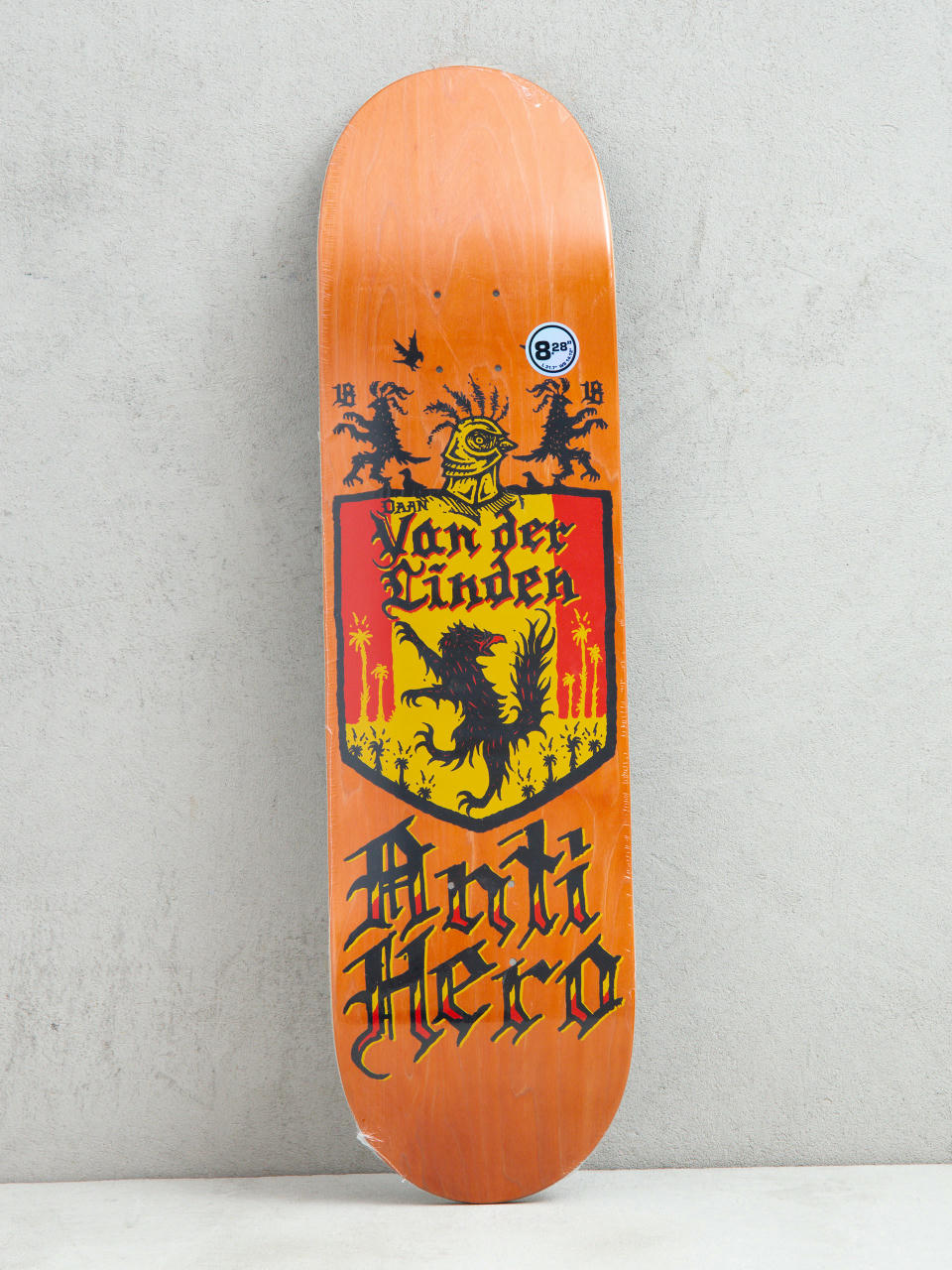 Deck Antihero Daan Coat Of Arms (orange)