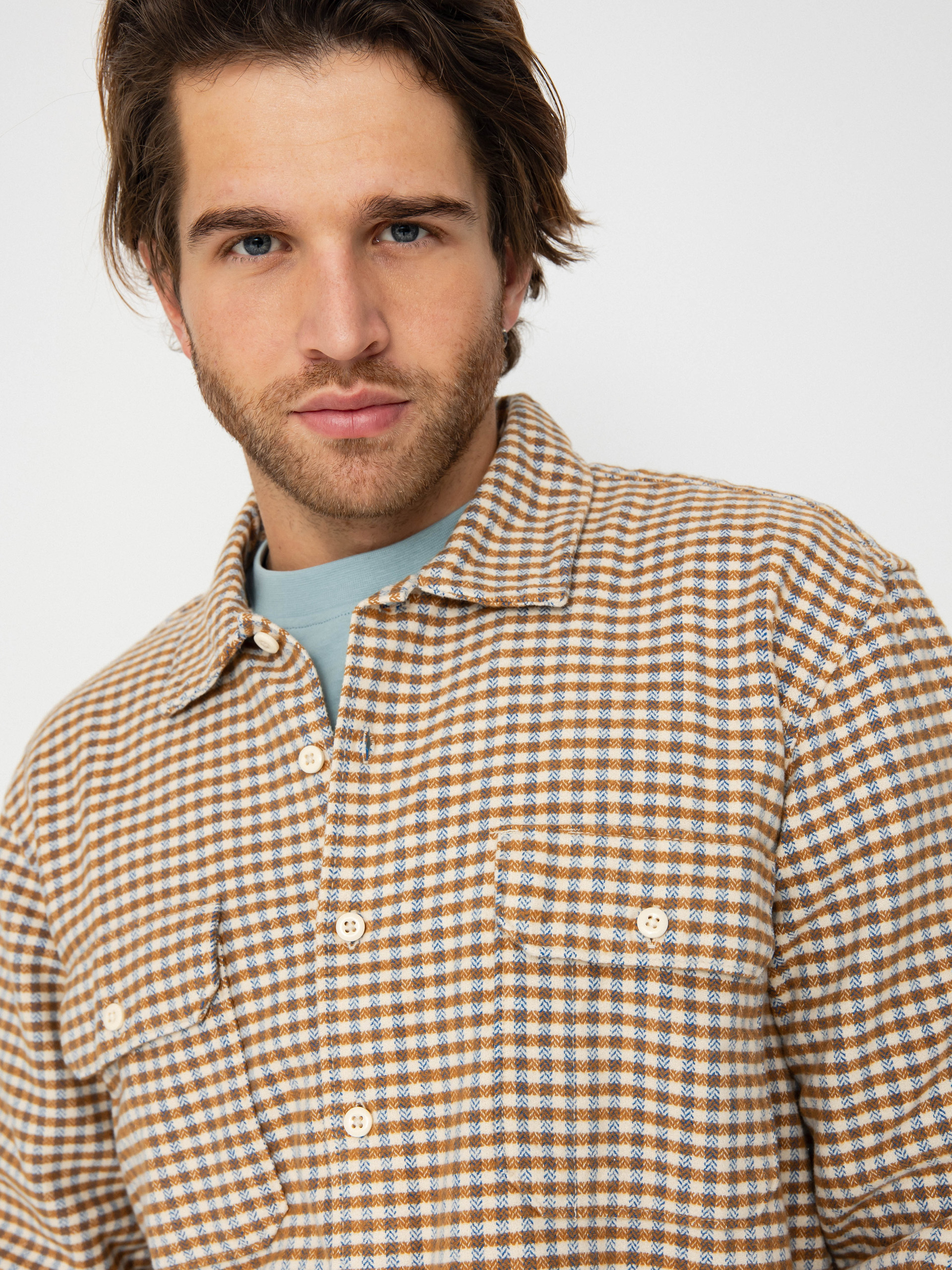 Koszula Dickies Frenchtown (whitecap gray)