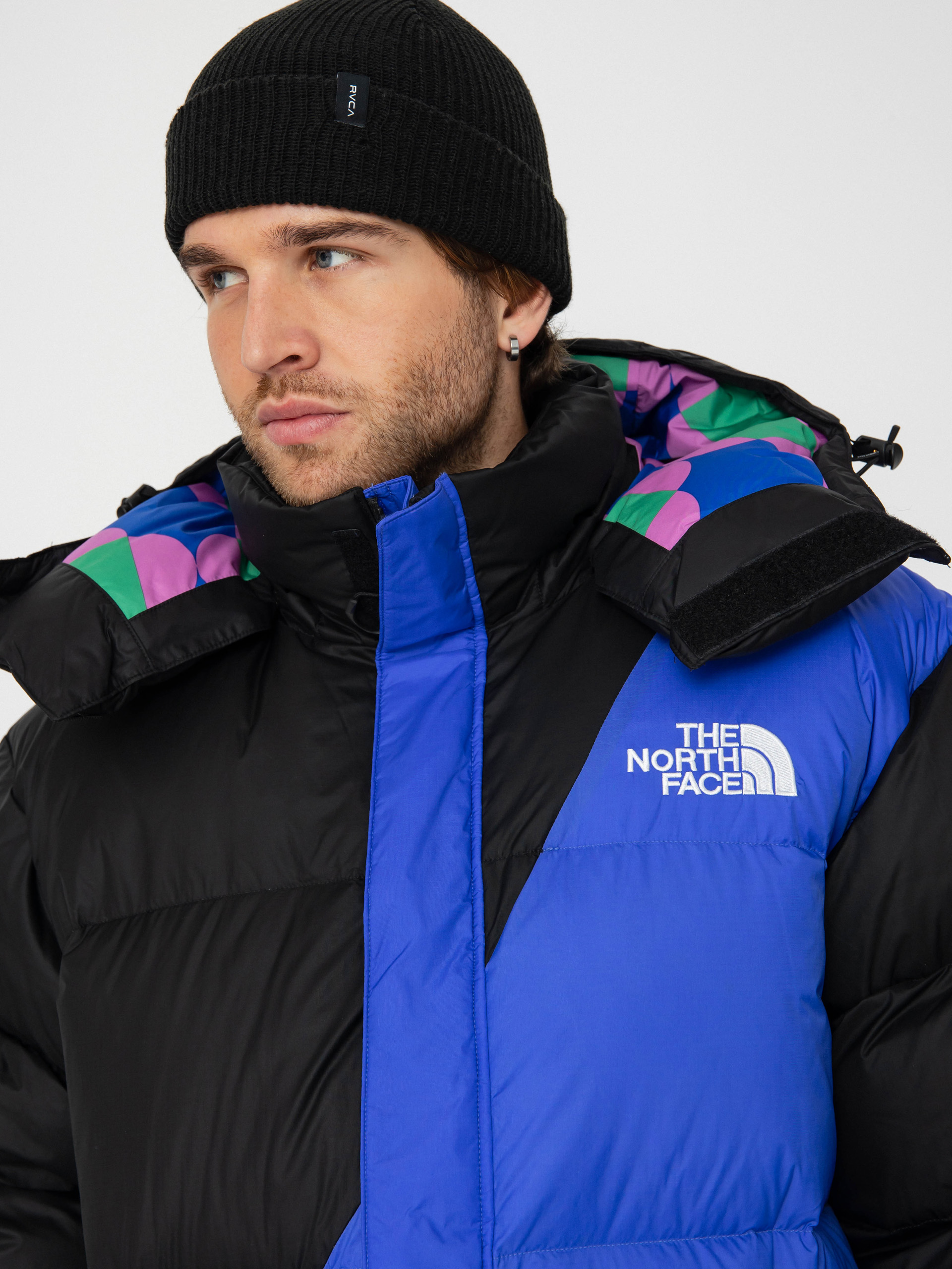 Kurtka The North Face X Yinka Ilori Down Puffer (tnf black/solar blue)