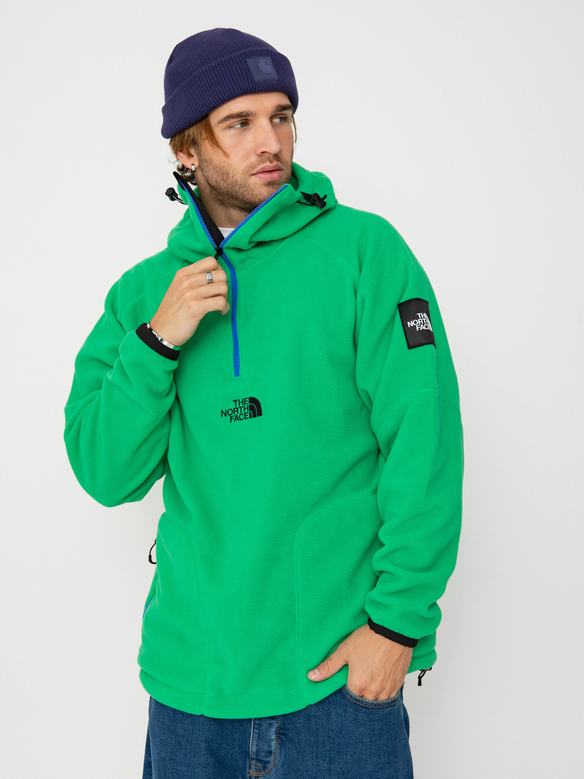 Kurtka The North Face X Yinka Ilori Fleece Anorak (optic emerald)