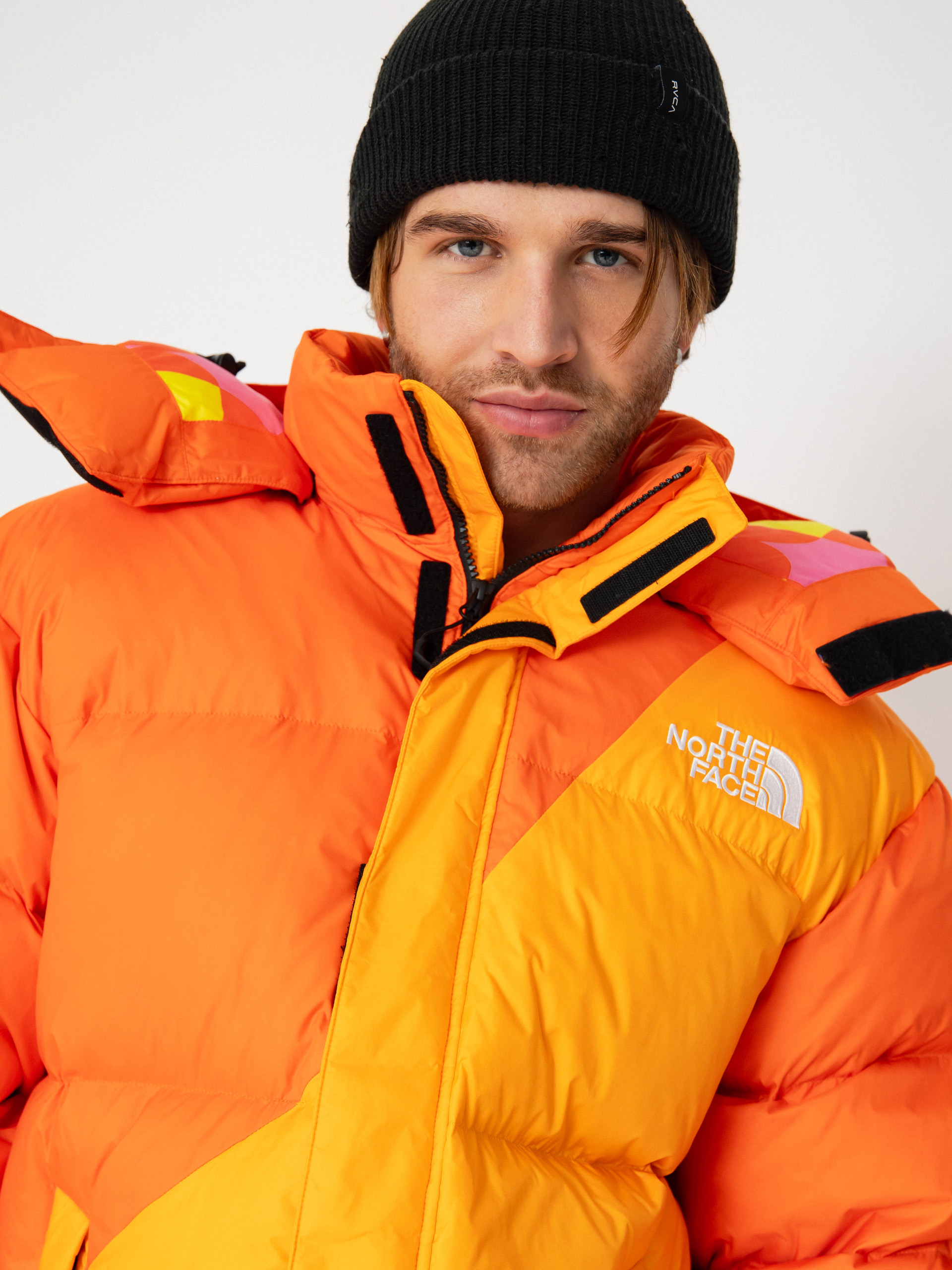 Kurtka The North Face X Yinka Ilori Down Puffer (red orange/apricot glaz)