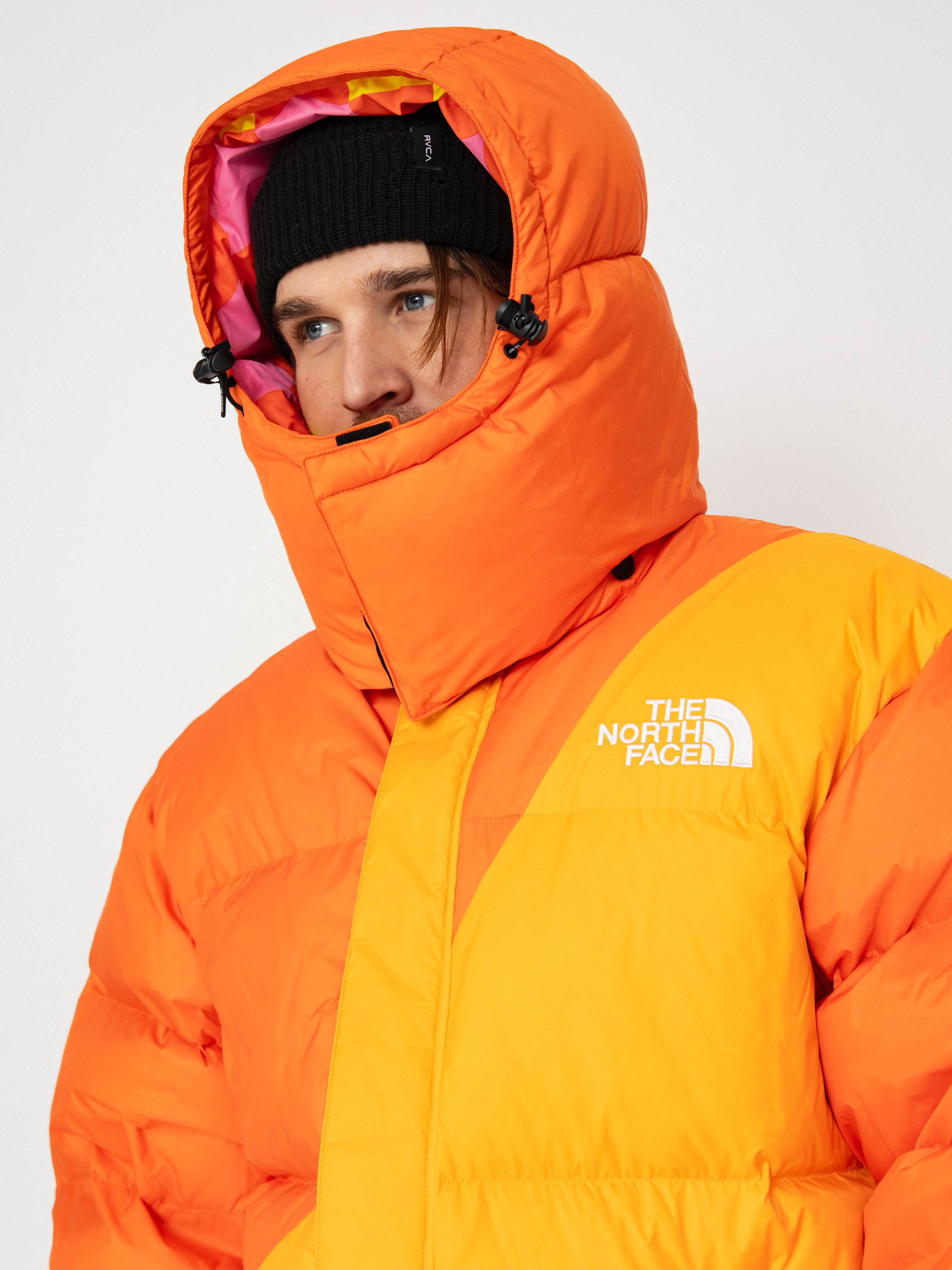 Kurtka The North Face X Yinka Ilori Down Puffer (red orange/apricot glaz)