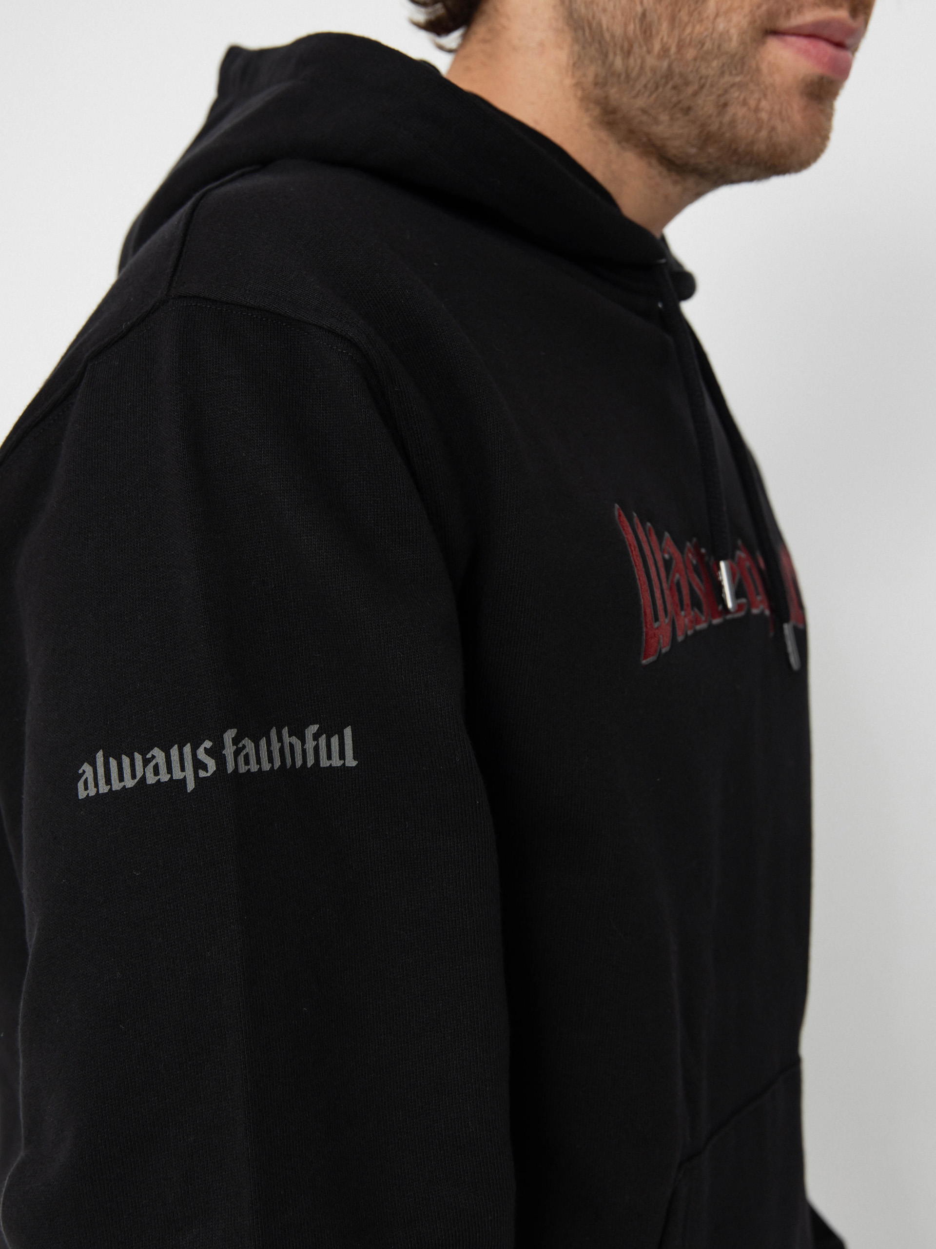 Bluza z kapturem Wasted Paris United HD (black)