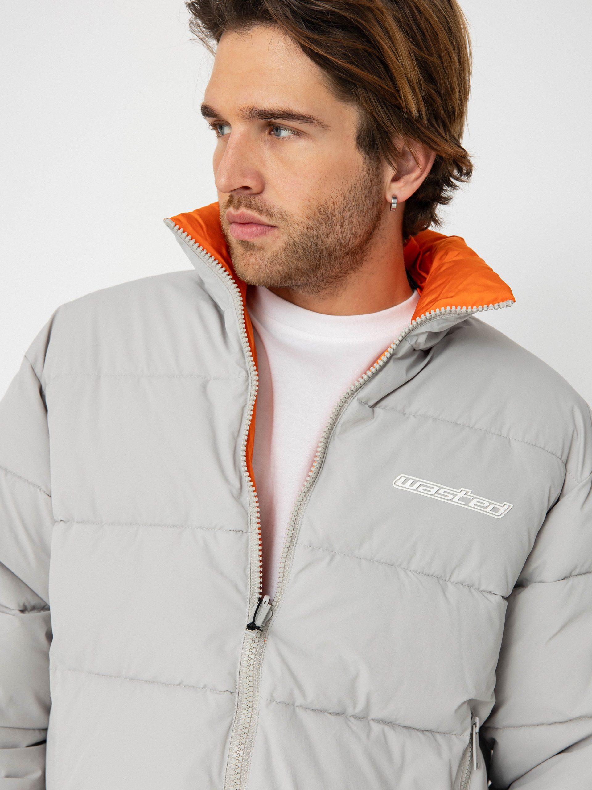 Kurtka Wasted Paris Pulse Puffer (silver)