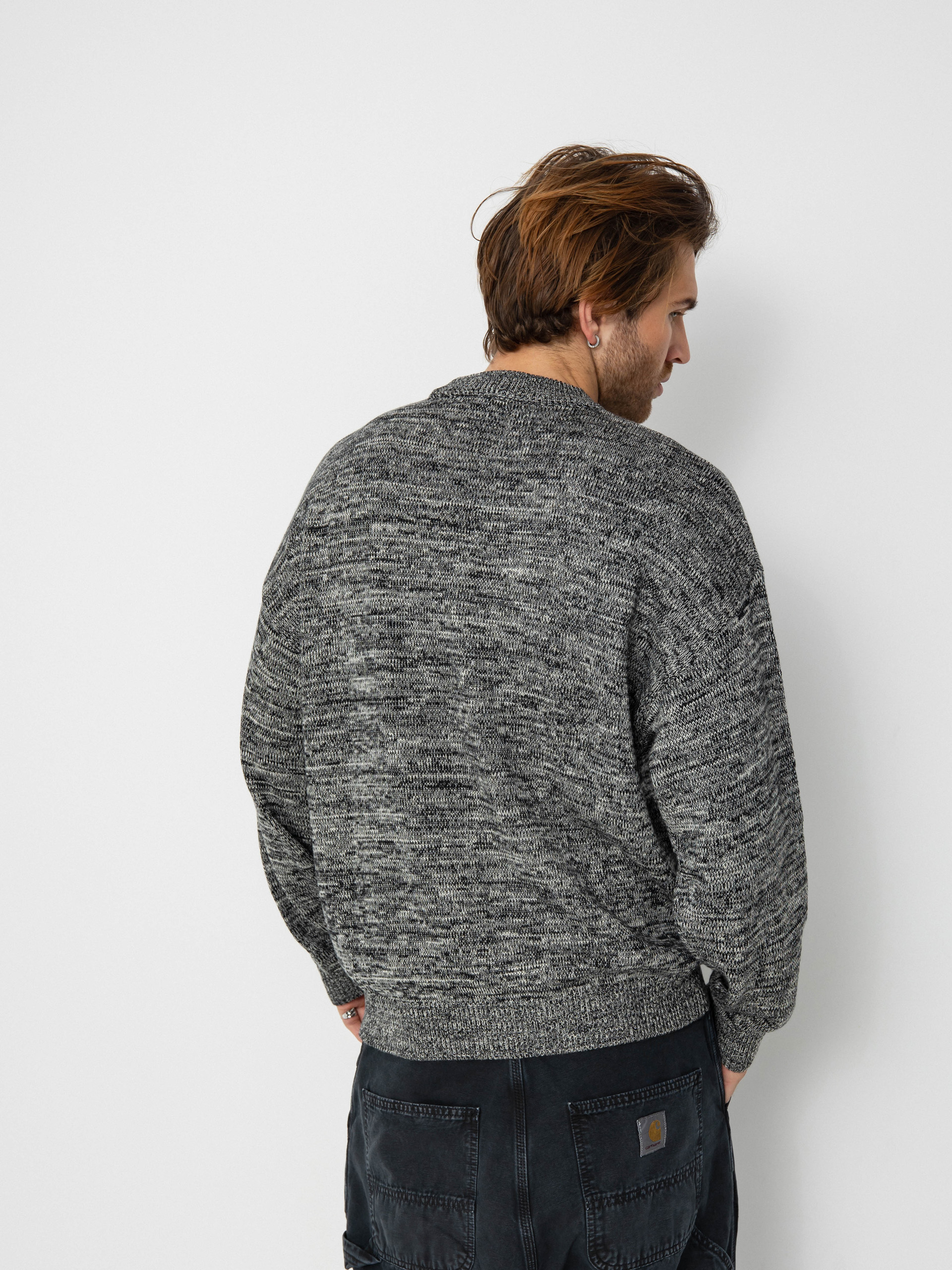 Sweter Wasted Paris Lethal (black/charcoal)