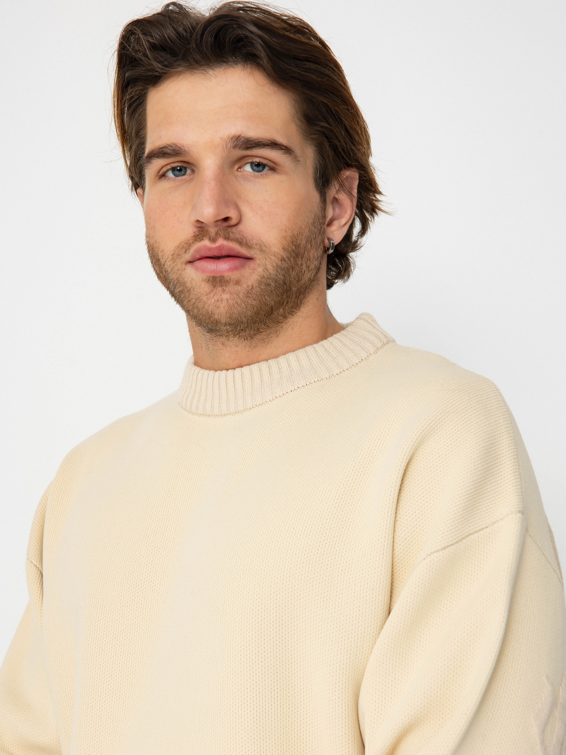 Sweter Wasted Paris Kingdom Curve (sand)