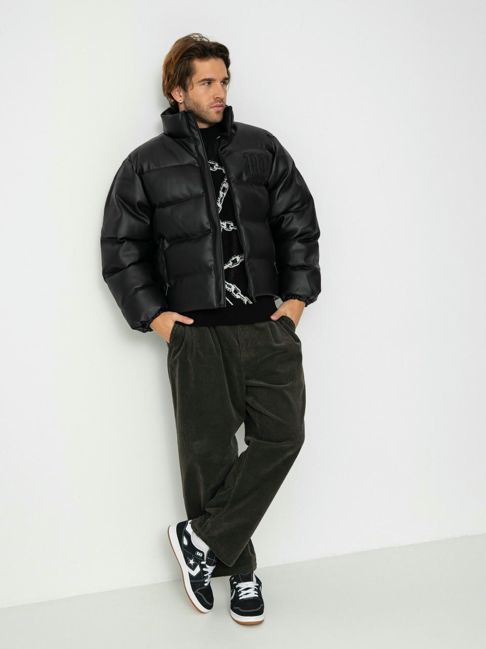 Kurtka Wasted Paris Kingdom Curve Puffer (black)