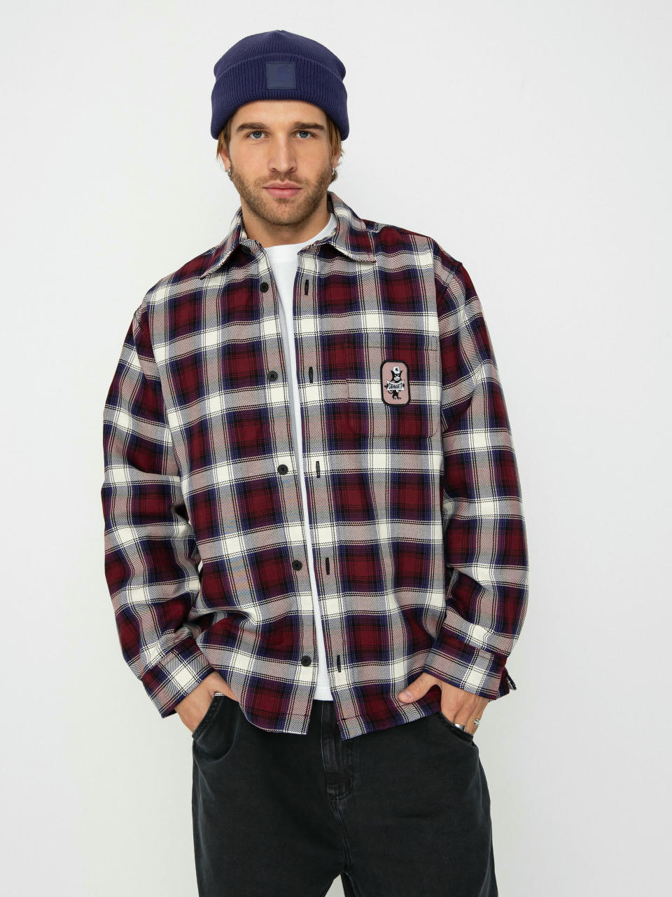 Kurtka Carhartt WIP Monahan (monahan check/malbec)