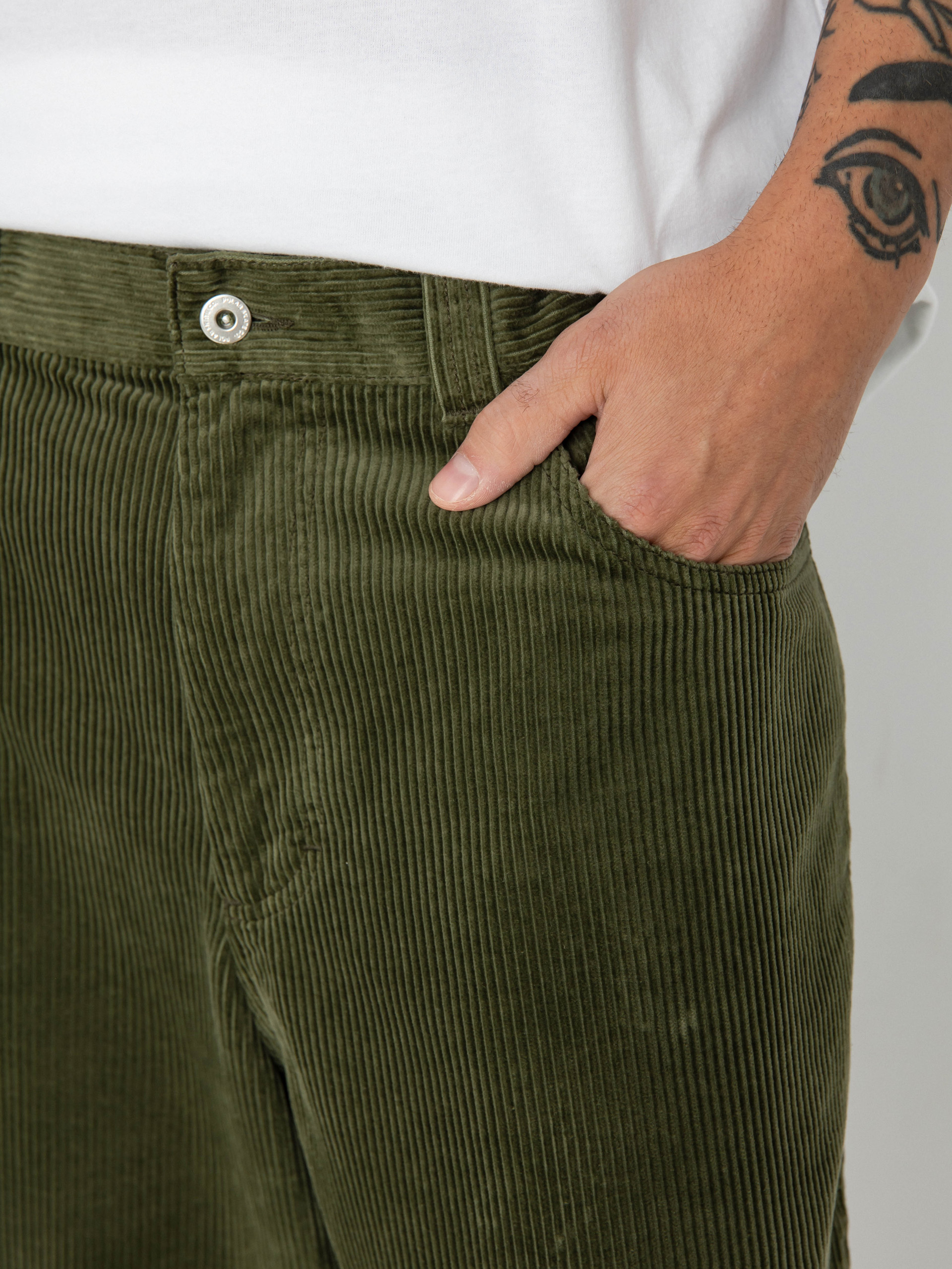 Spodnie Polar Skate Big Boy Cord (uniform green)