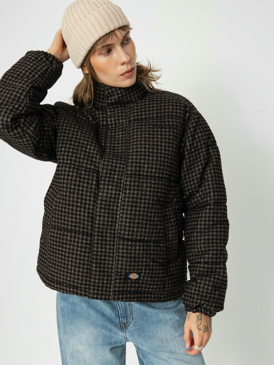 Kurtka Dickies Frenchtown Puffer Wmn (black)