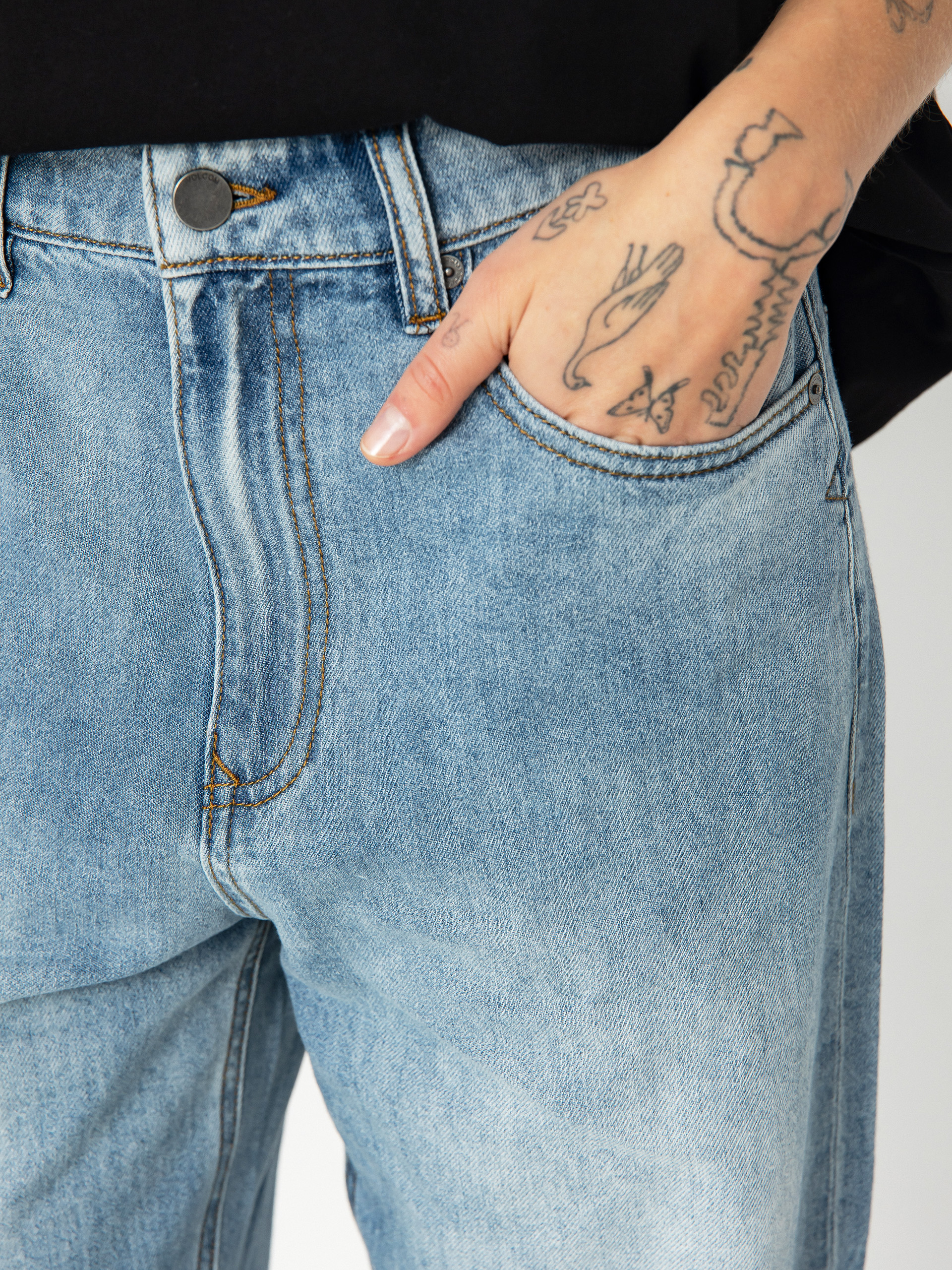 Spodnie Volcom Daddio Jean Wmn (vintage blue)