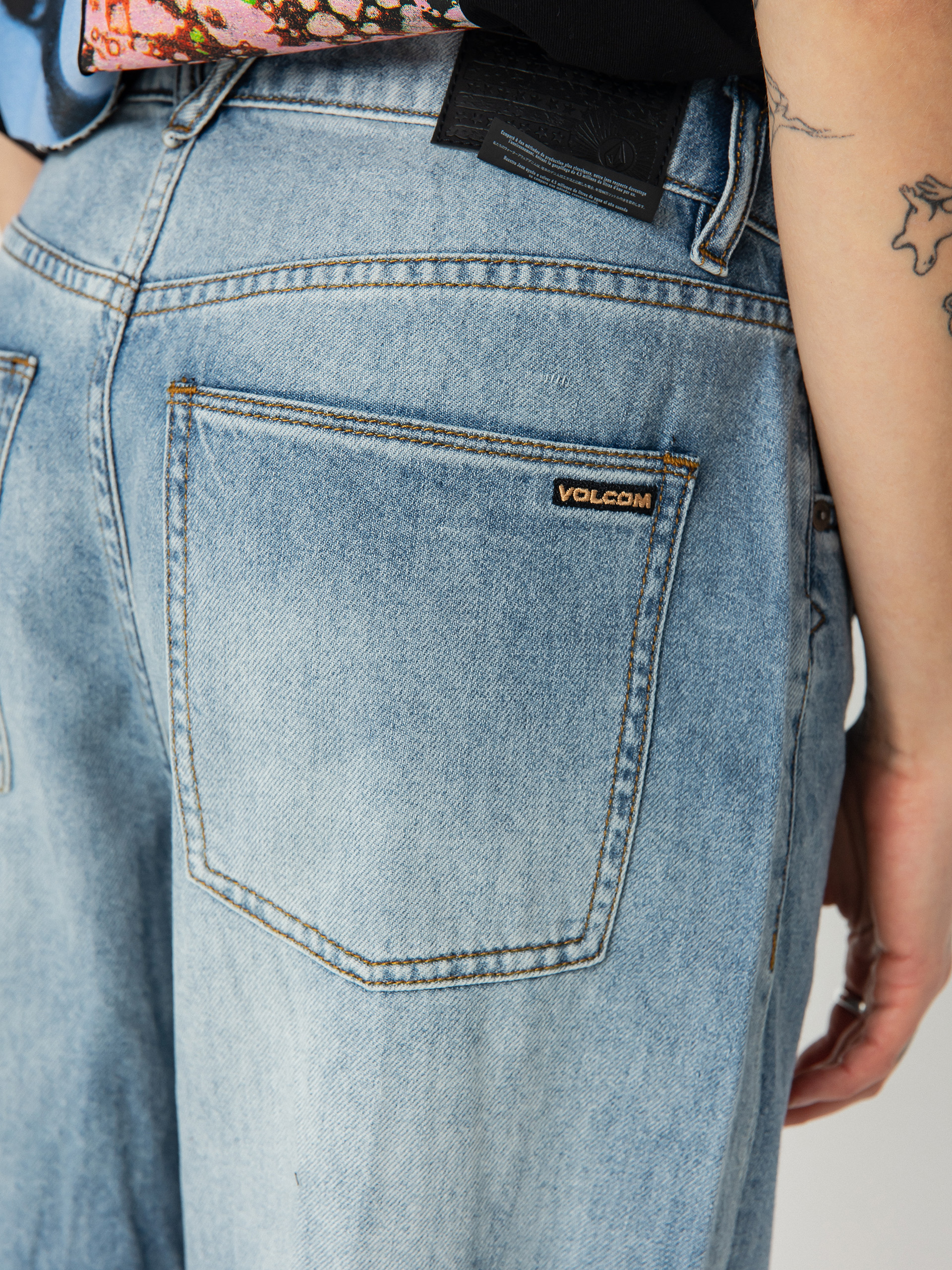 Spodnie Volcom Daddio Jean Wmn (vintage blue)