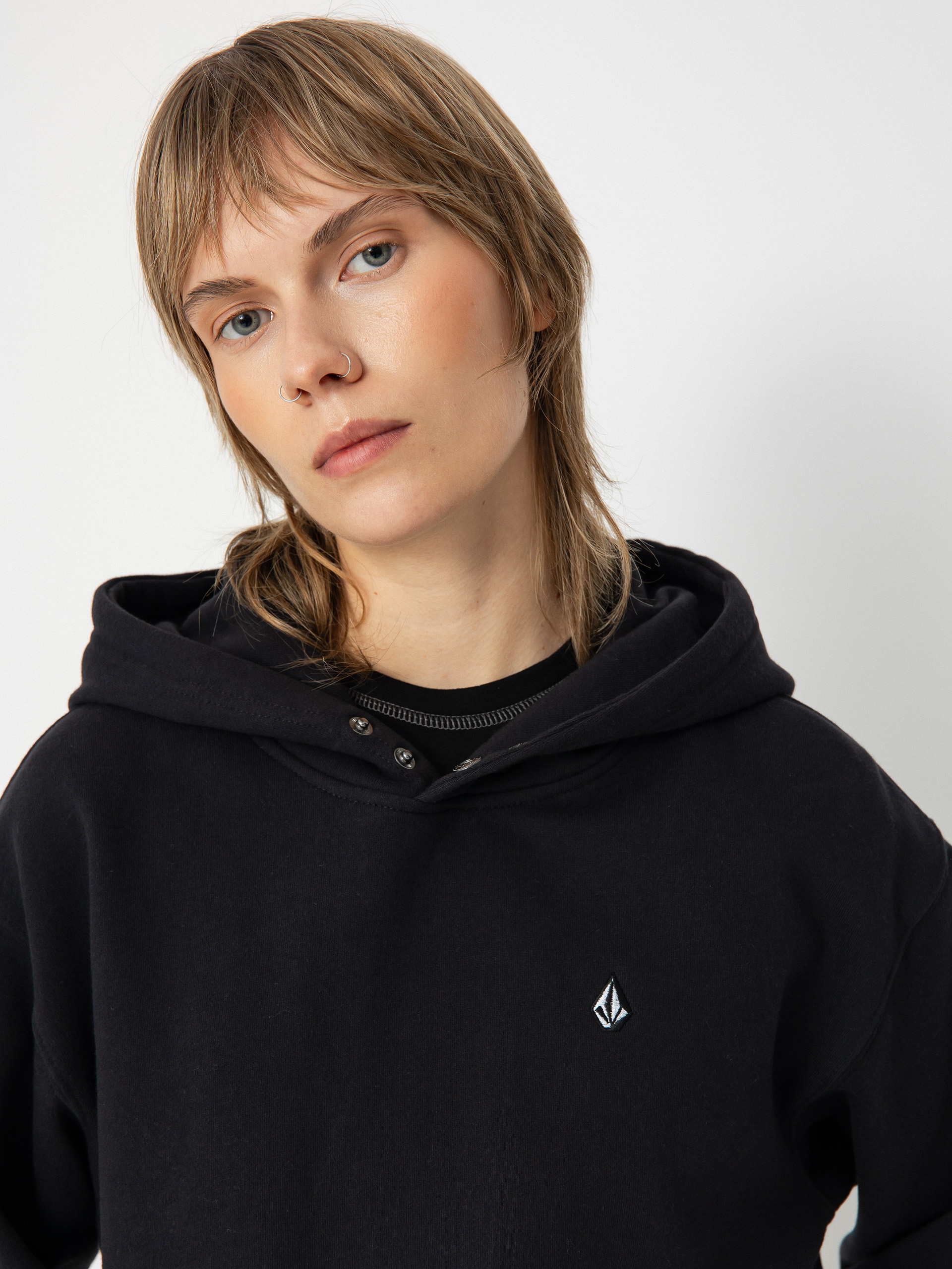 Damska Bluza aktywna Volcom Costus HD (black)