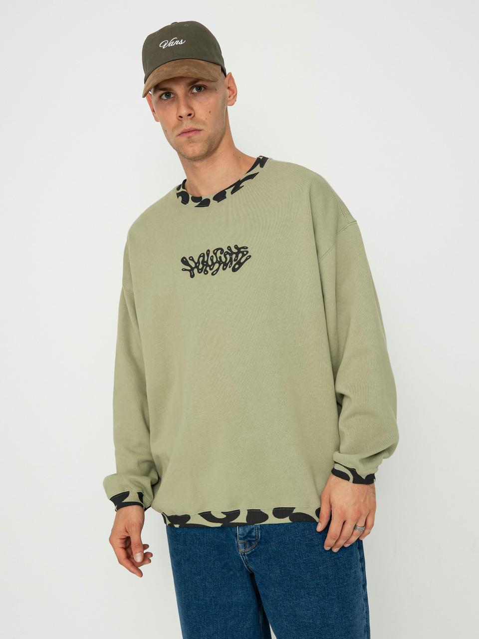 Bluza Volcom Fa Zephyr Crew (green tea)