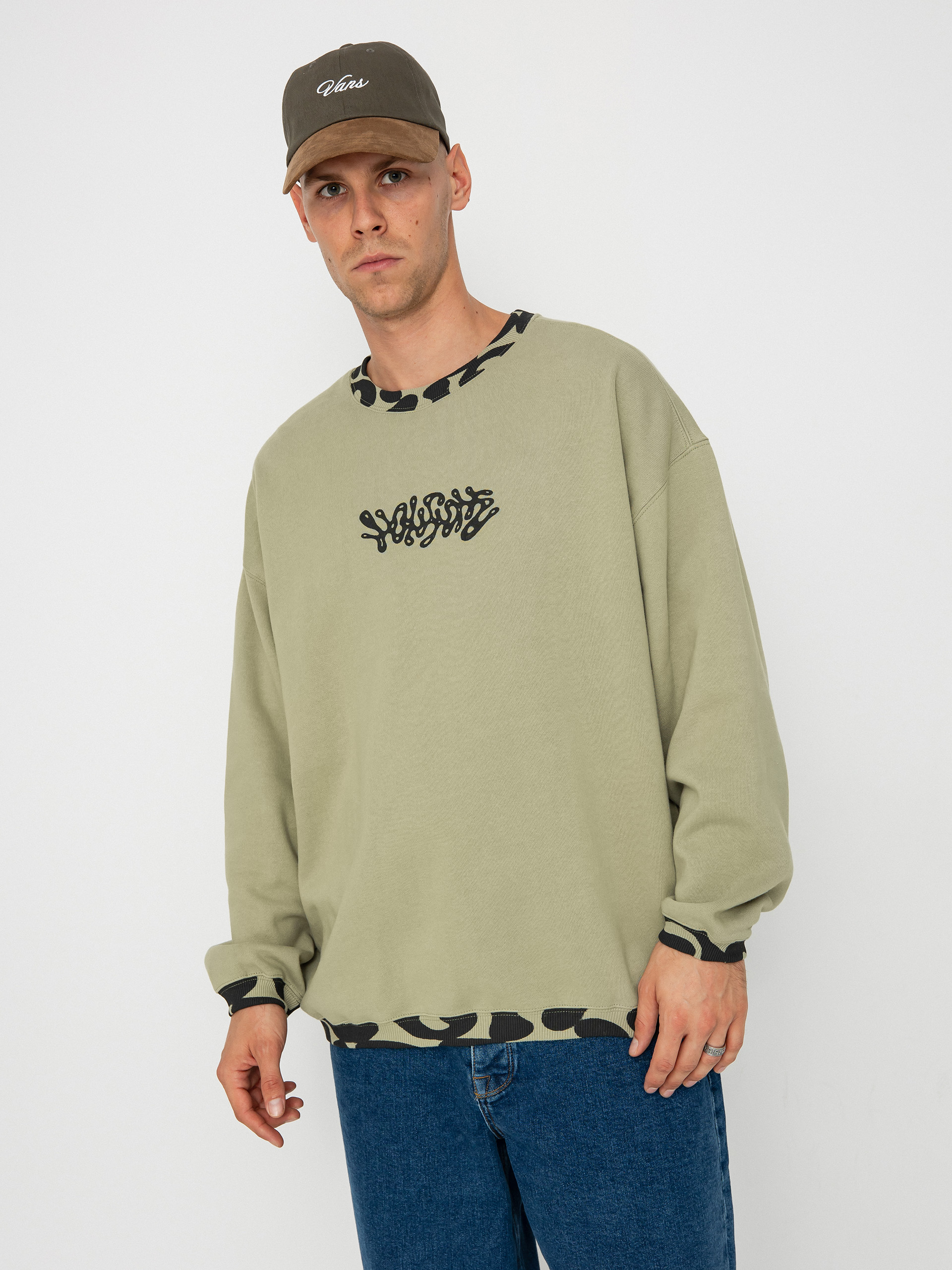 Bluza Volcom Fa Zephyr Crew (green tea)