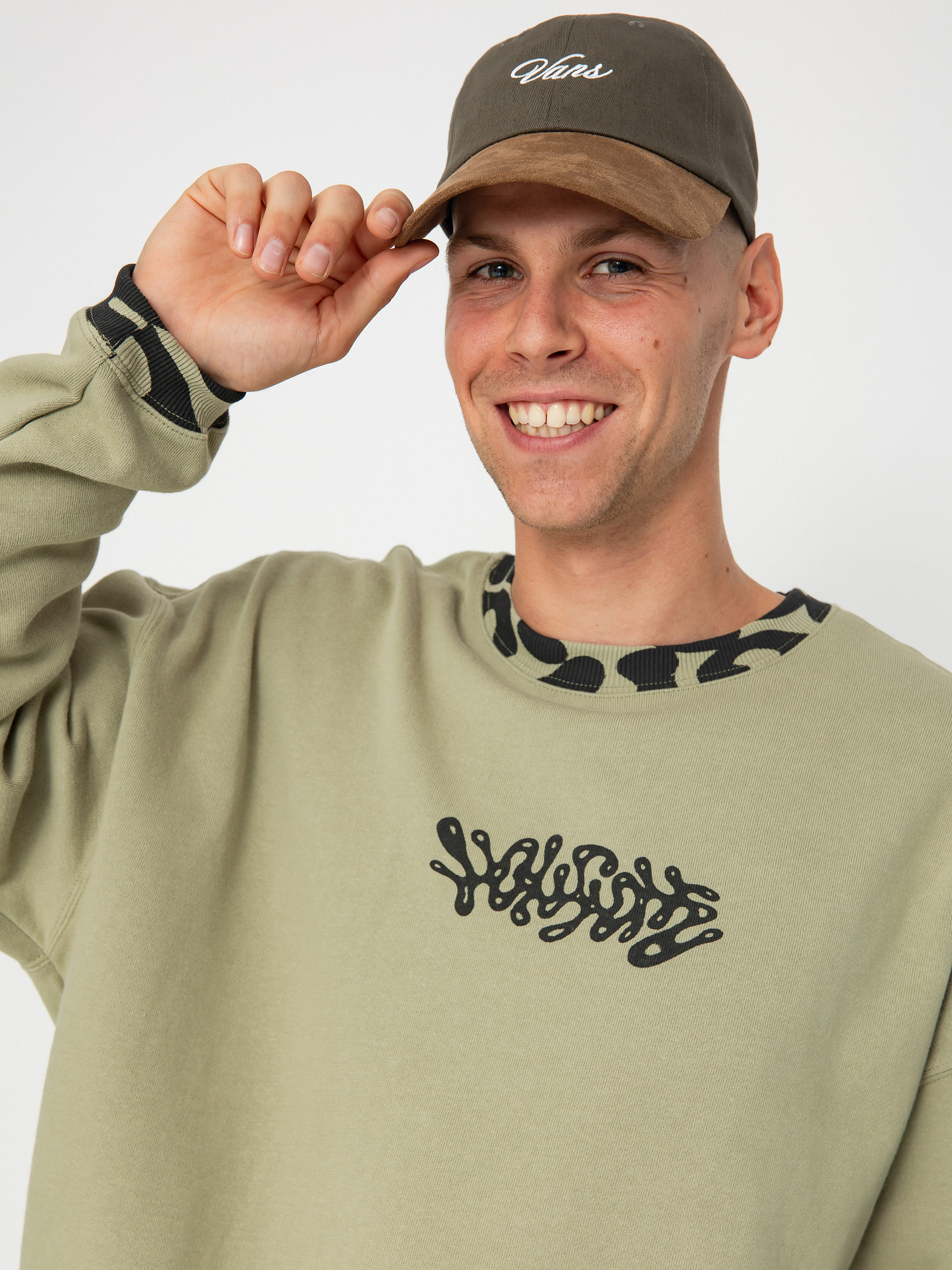 Bluza Volcom Fa Zephyr Crew (green tea)