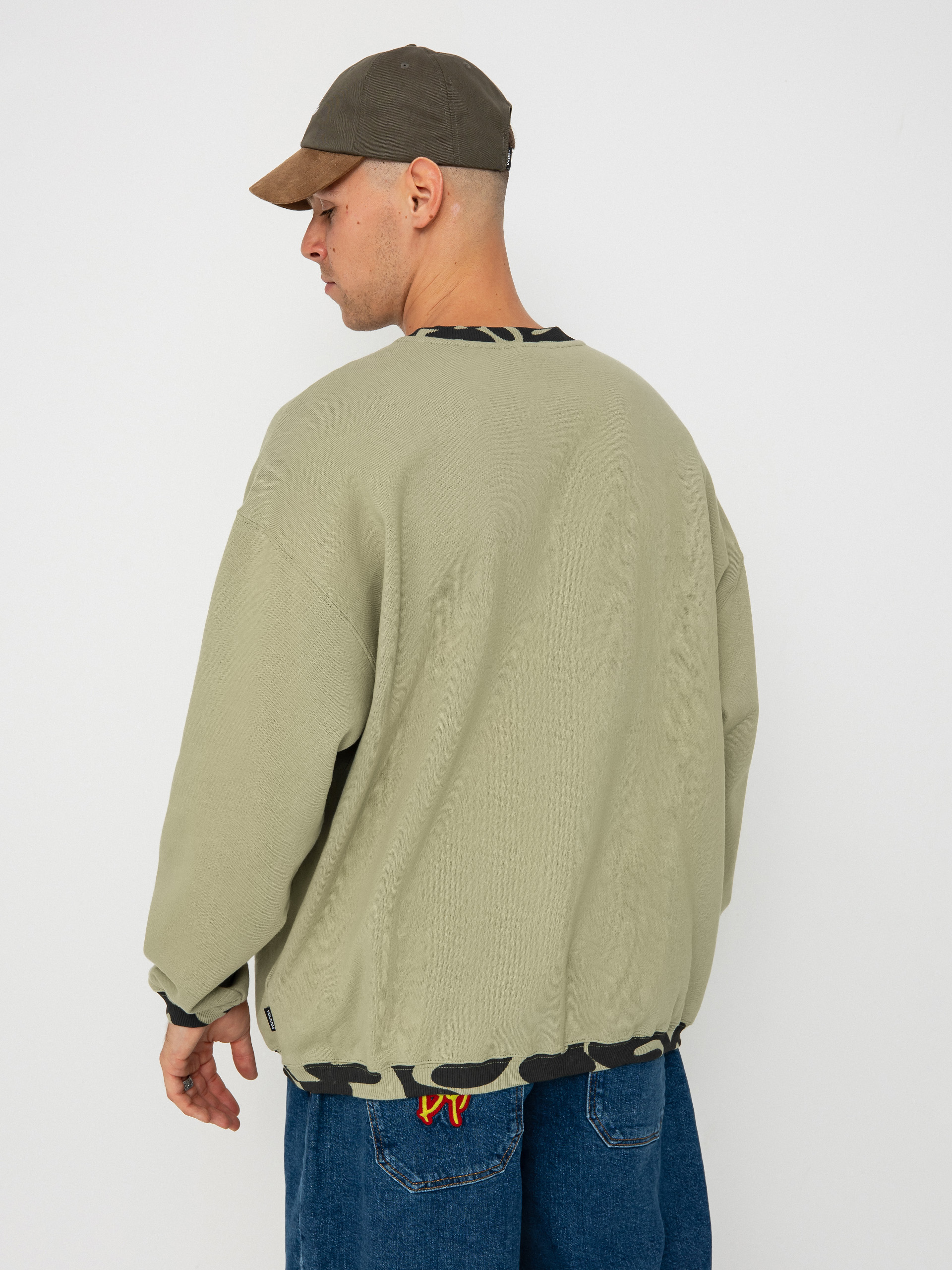 Bluza Volcom Fa Zephyr Crew (green tea)