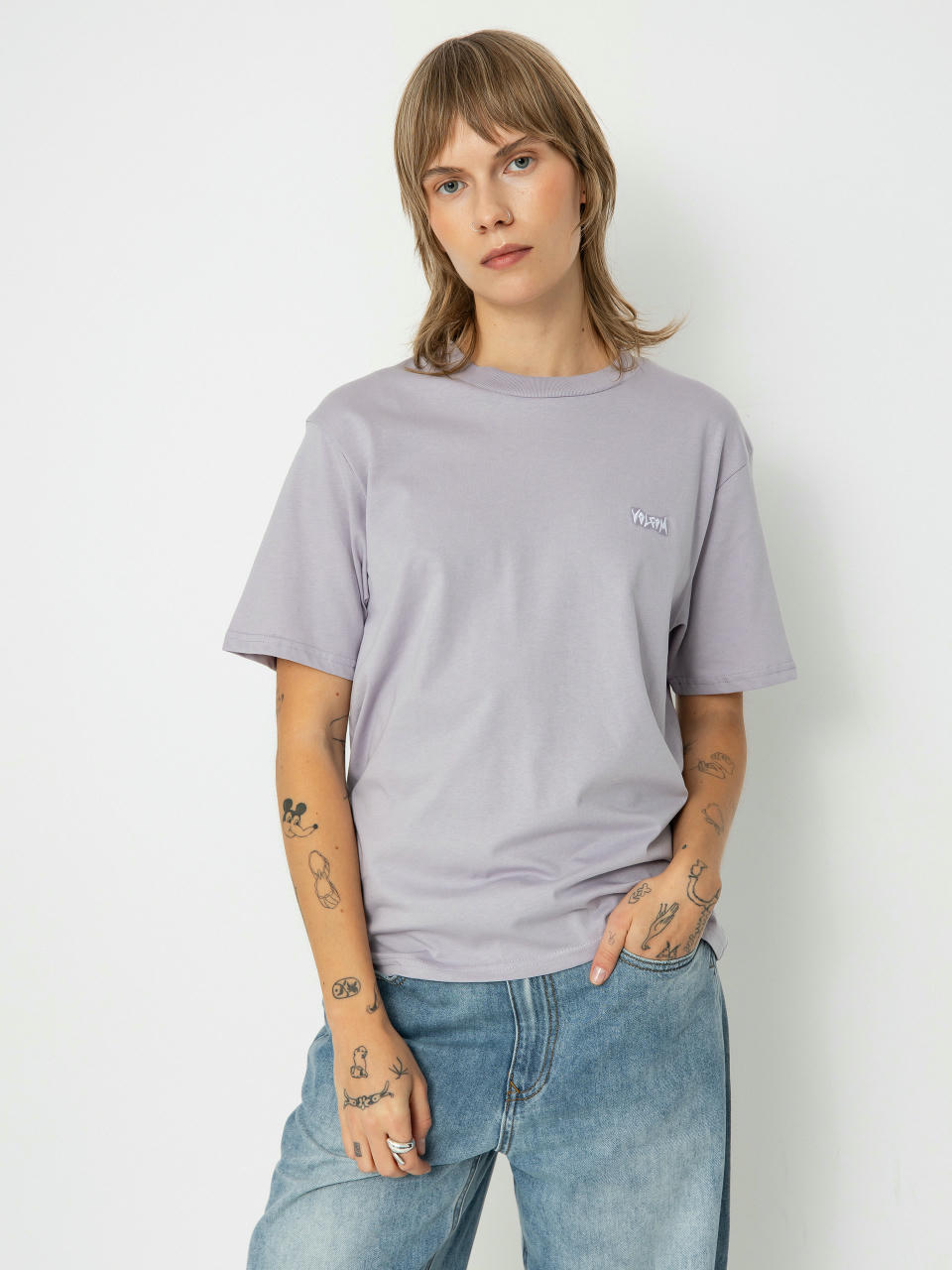 T-shirt Volcom Spikstone Wmn (light purple)