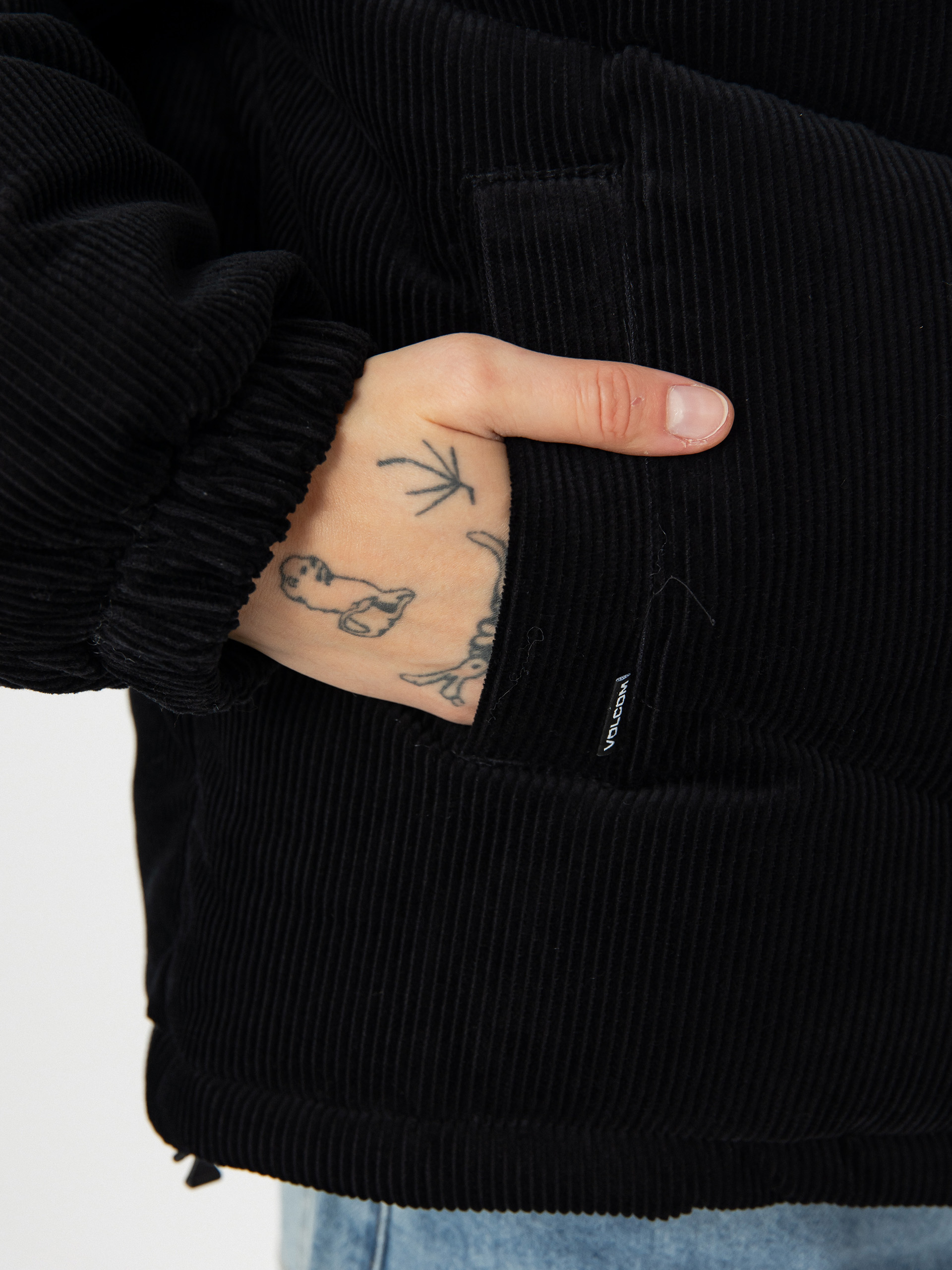 Kurtka Volcom Cord'N Puff Wmn (black)