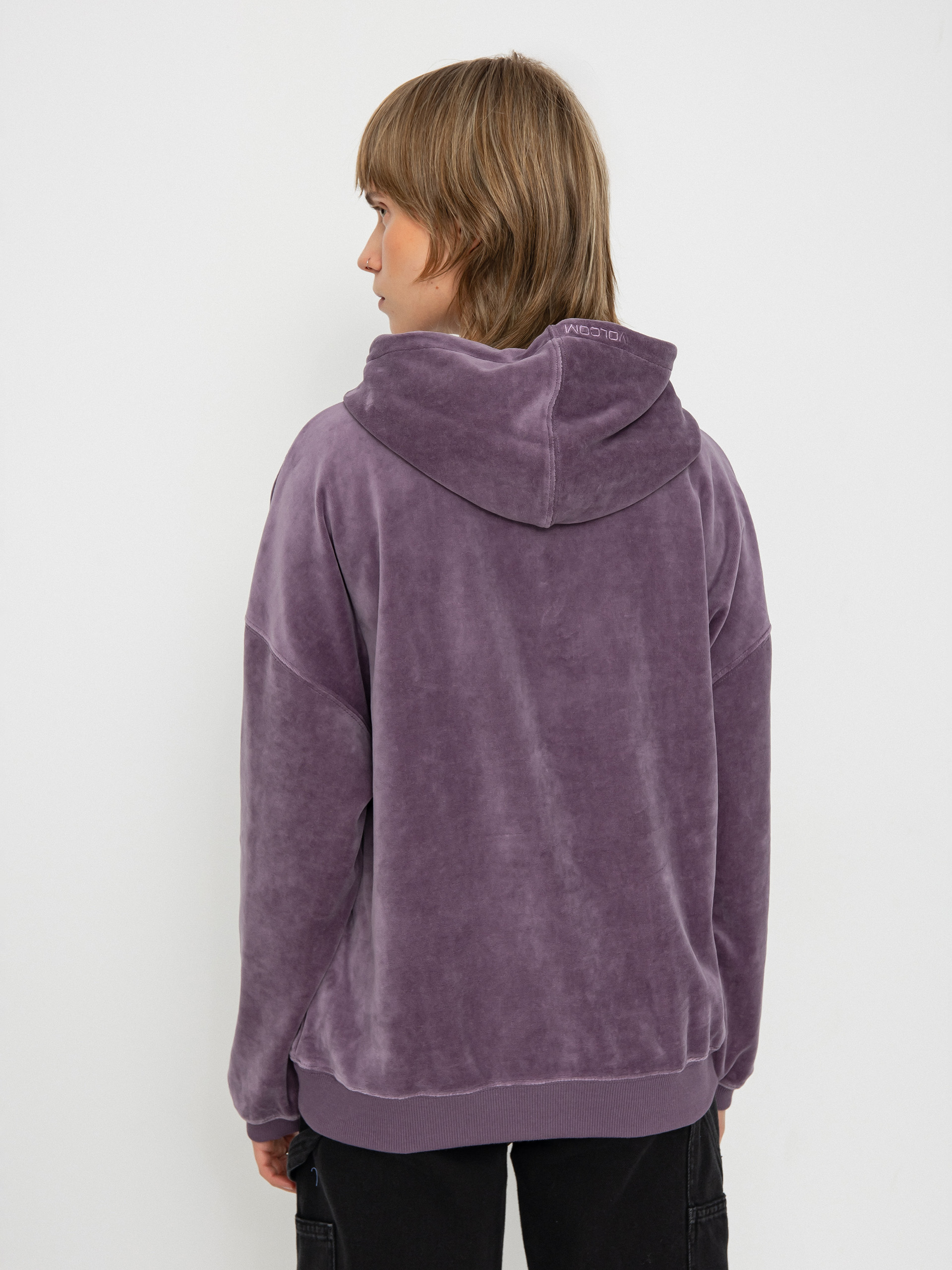 Bluza z kapturem Volcom Stone Heart Up Velvet HD Wmn (vintage violet)