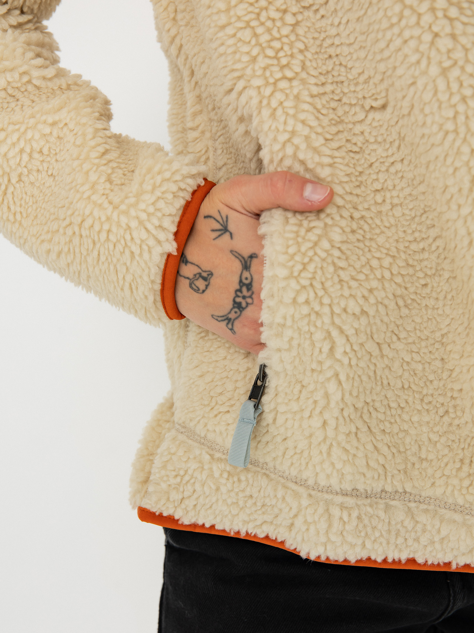 Kurtka Patagonia Classic Retro X Wmn (dark natural w/redtail rust)