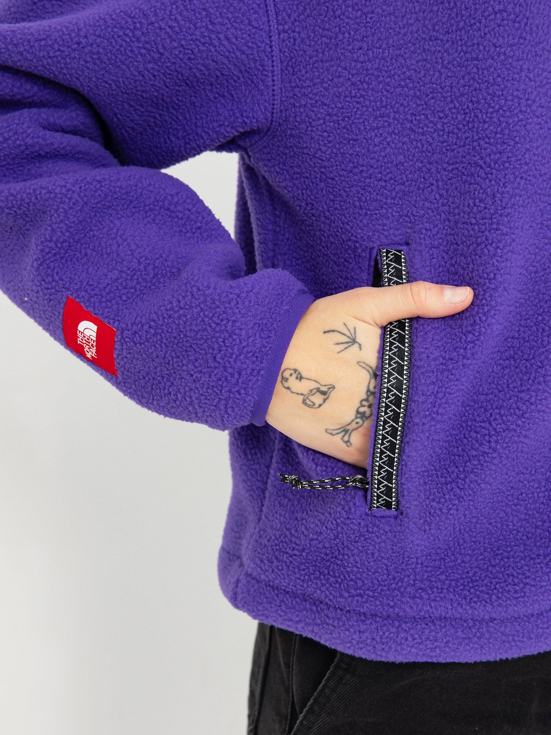 Damski Polar The North Face Tnf Fleeski FZ (peak purple)