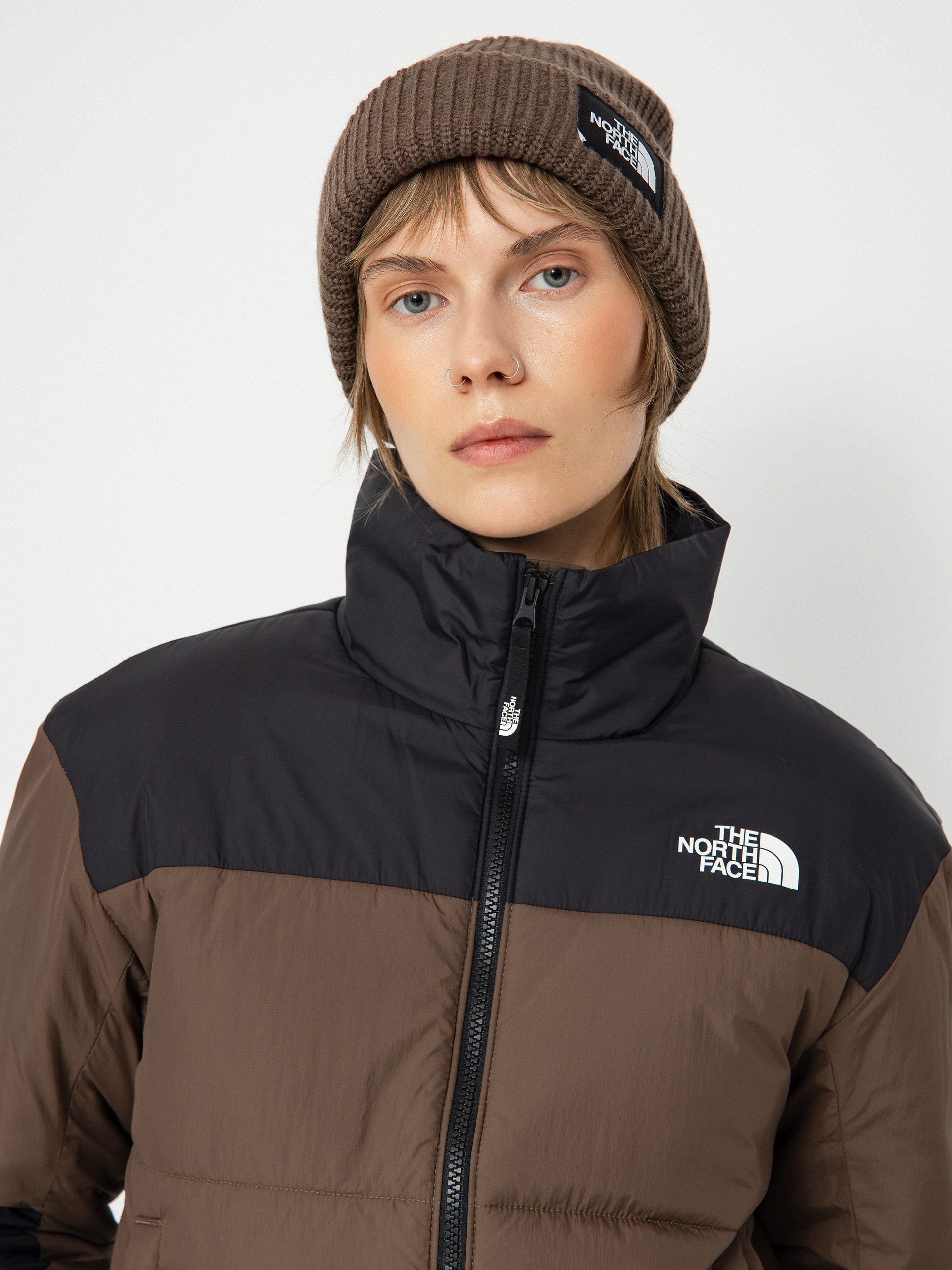 Kurtka The North Face Gosei Puffer Wmn (smokey brown)