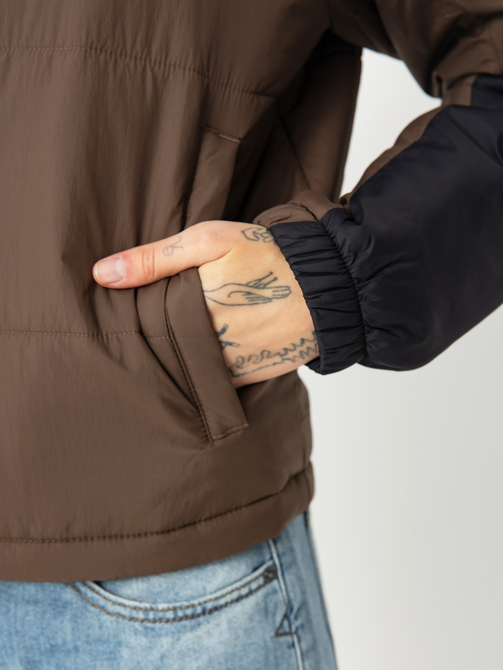 Kurtka The North Face Gosei Puffer Wmn (smokey brown)