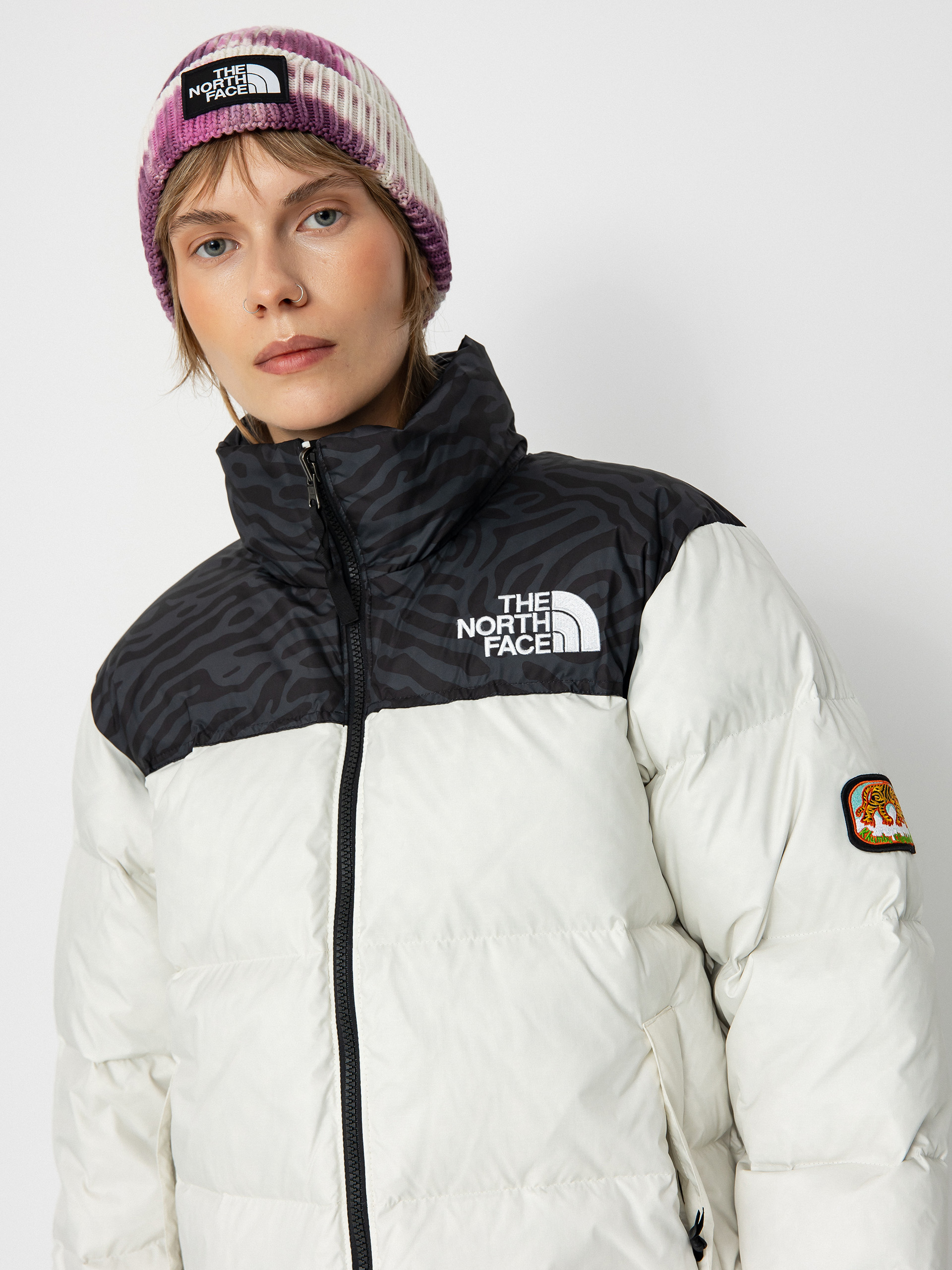 Kurtka The North Face 1996 Retro Nuptse Wmn (white dune/tnf black tn)