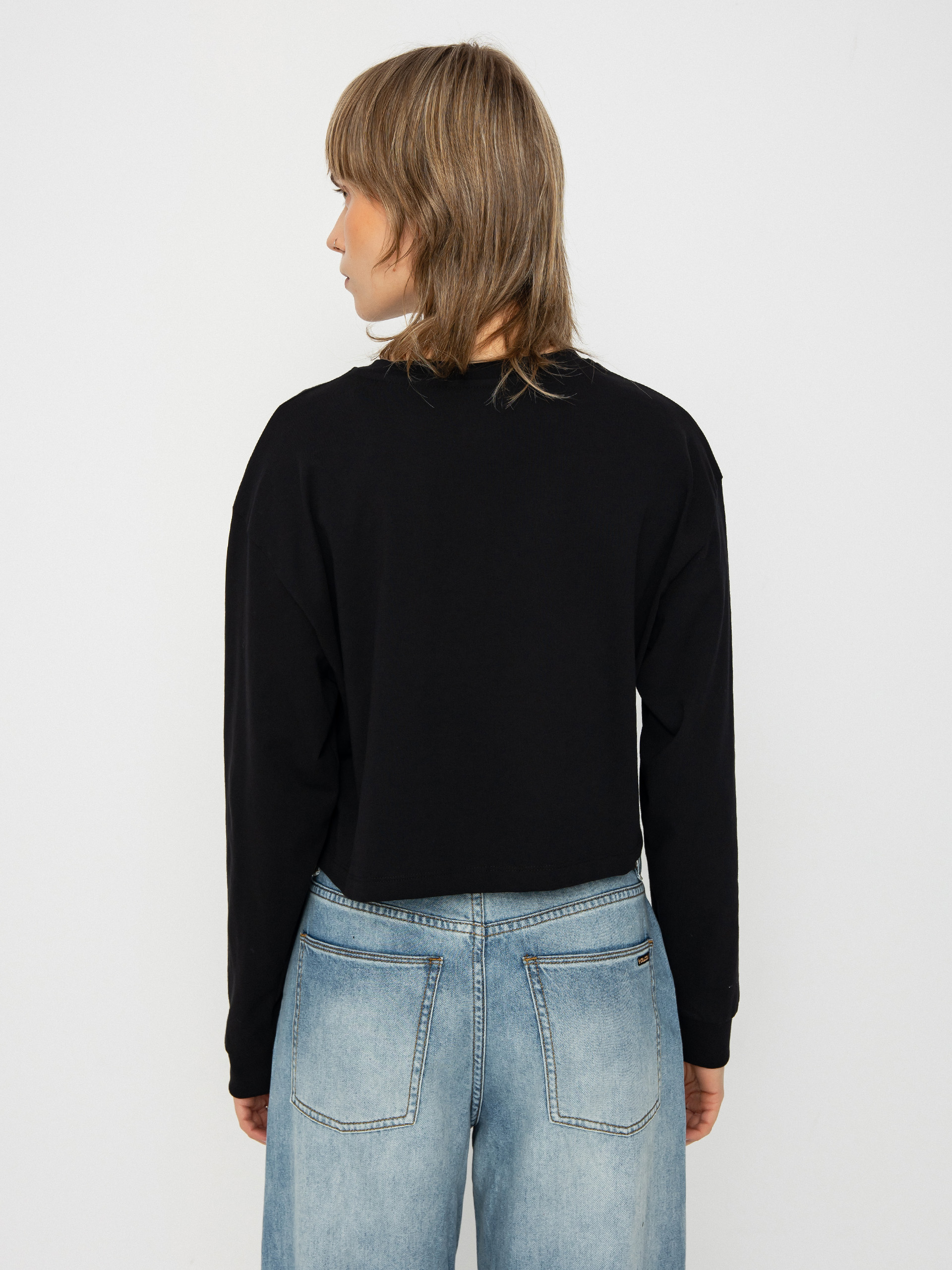 Longsleeve Vans Hot Links Relax Crop Wmn (black)
