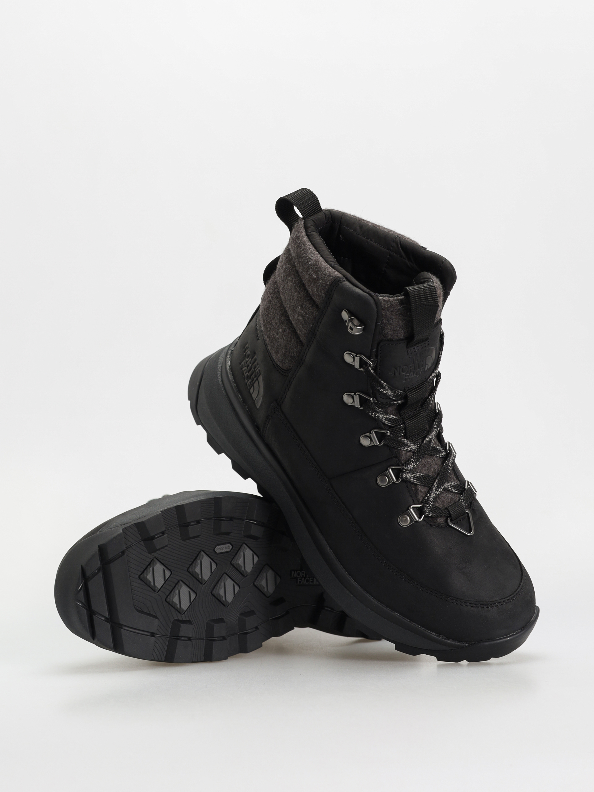 Buty The North Face Bergen Leather Wp (tnf black/tnf black)