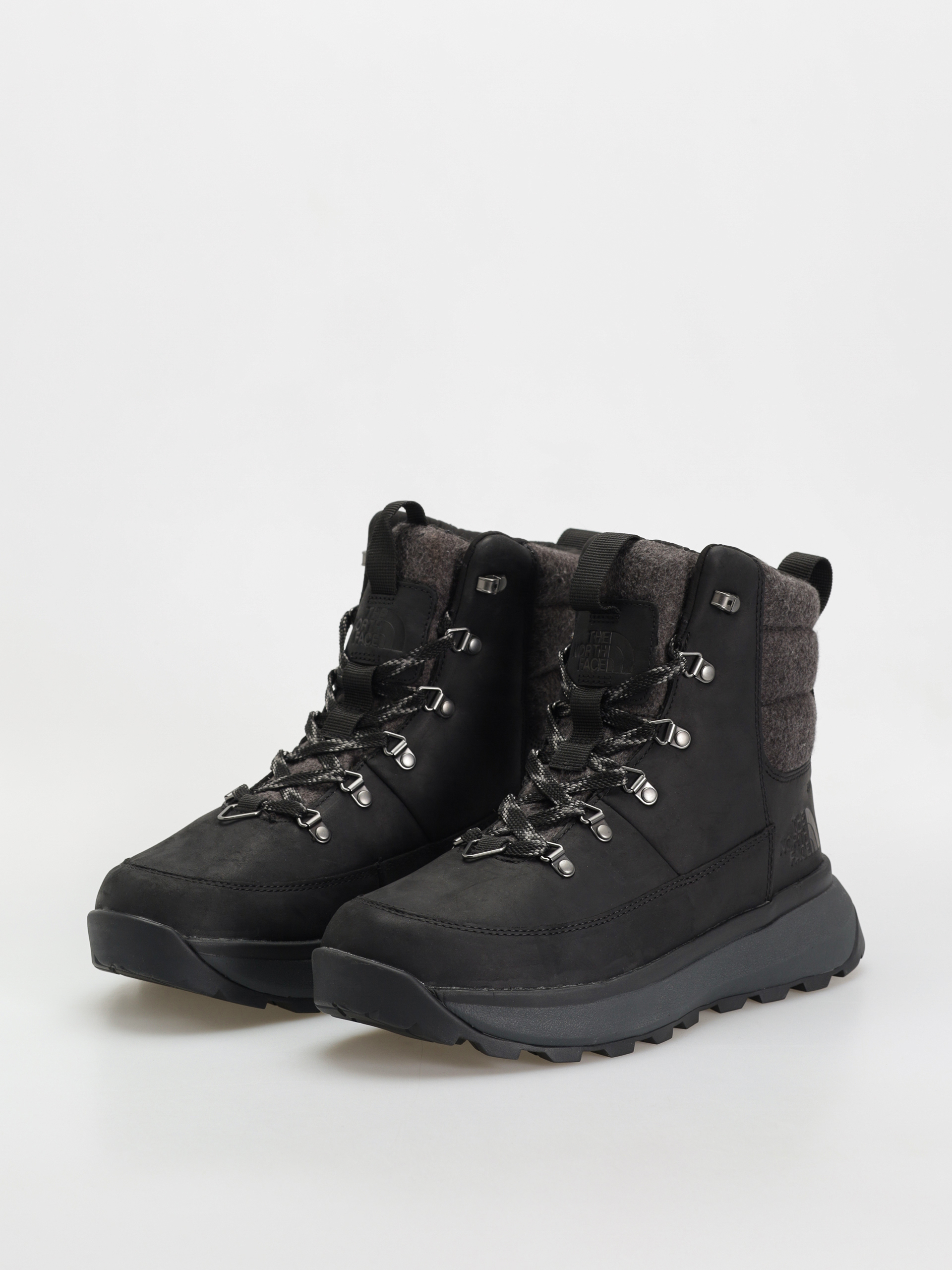 Buty The North Face Bergen Leather Wp (tnf black/tnf black)