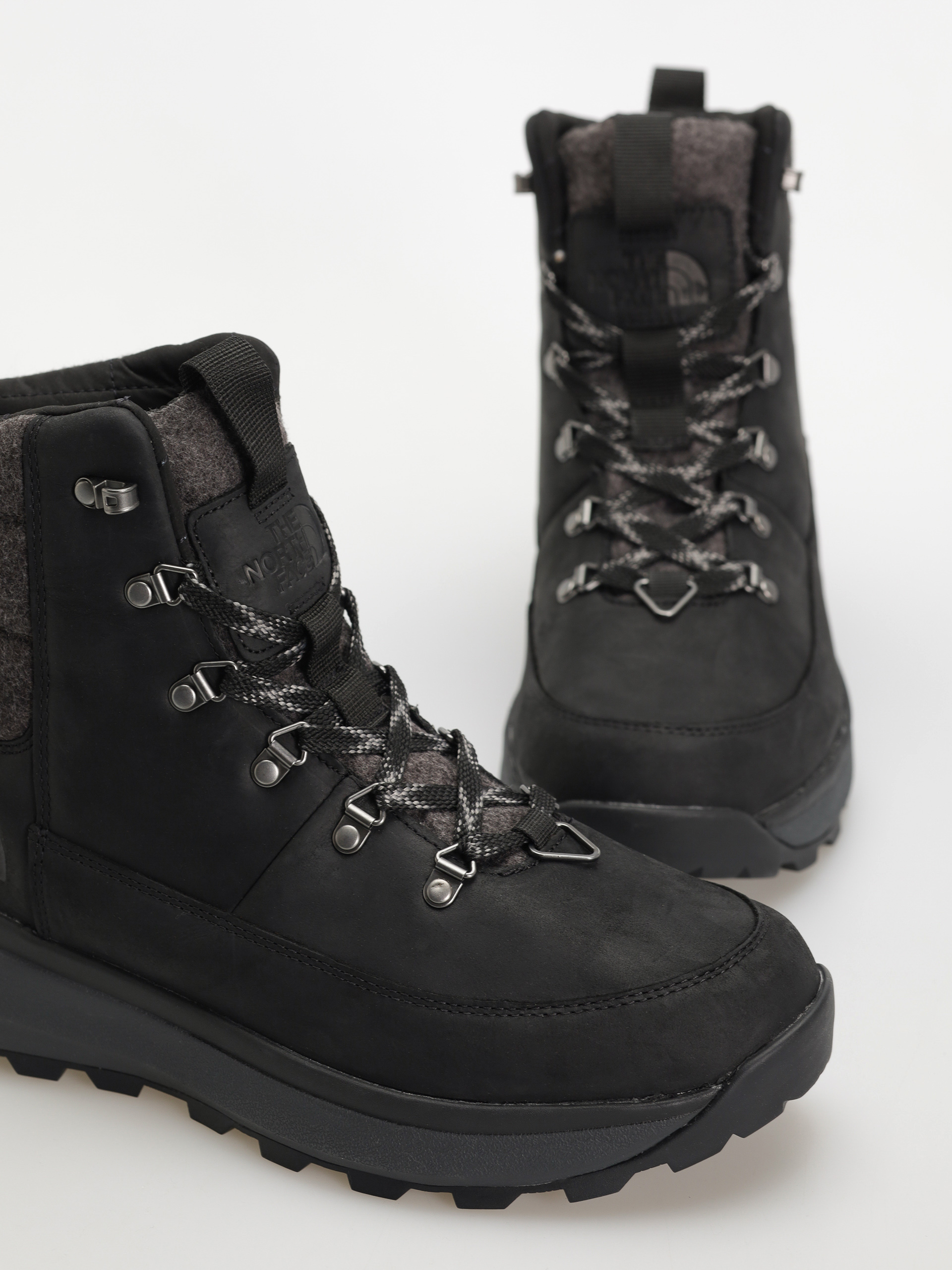 Buty The North Face Bergen Leather Wp (tnf black/tnf black)