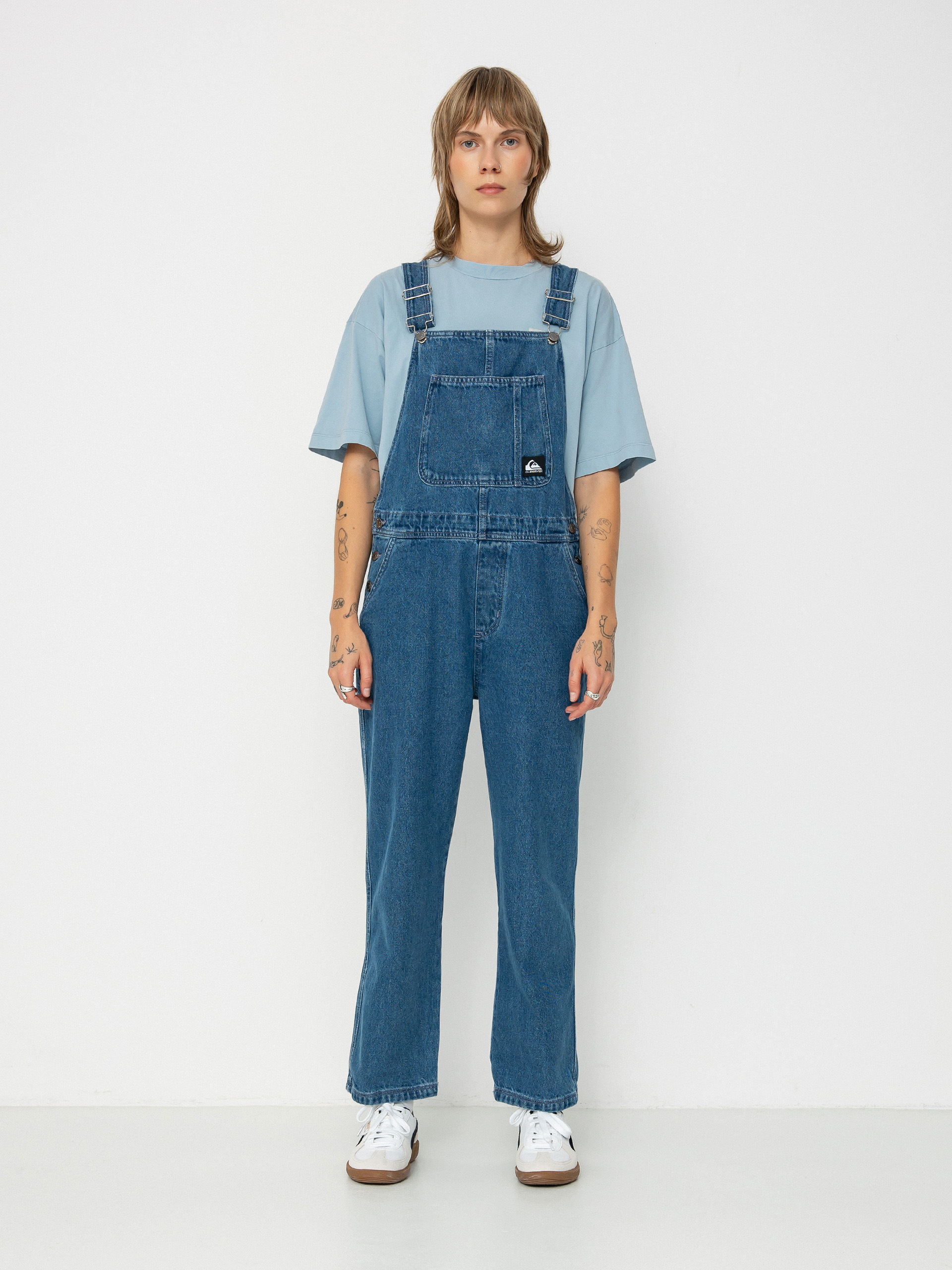 Spodnie Quiksilver Uni Classic Denim Dungaree Wmn (estate blue)