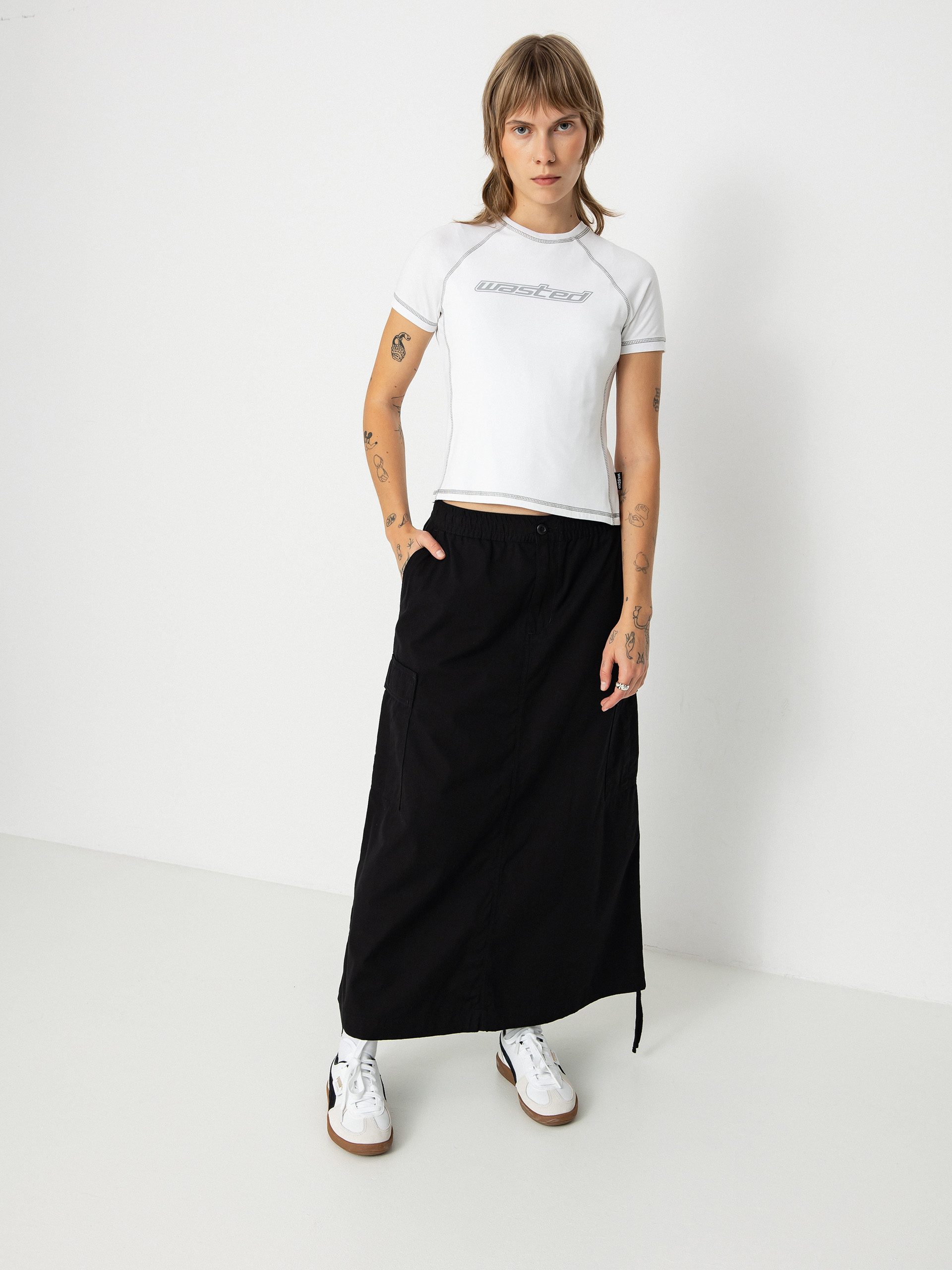 Spódnica Carhartt WIP Cargo Long Wmn (black)