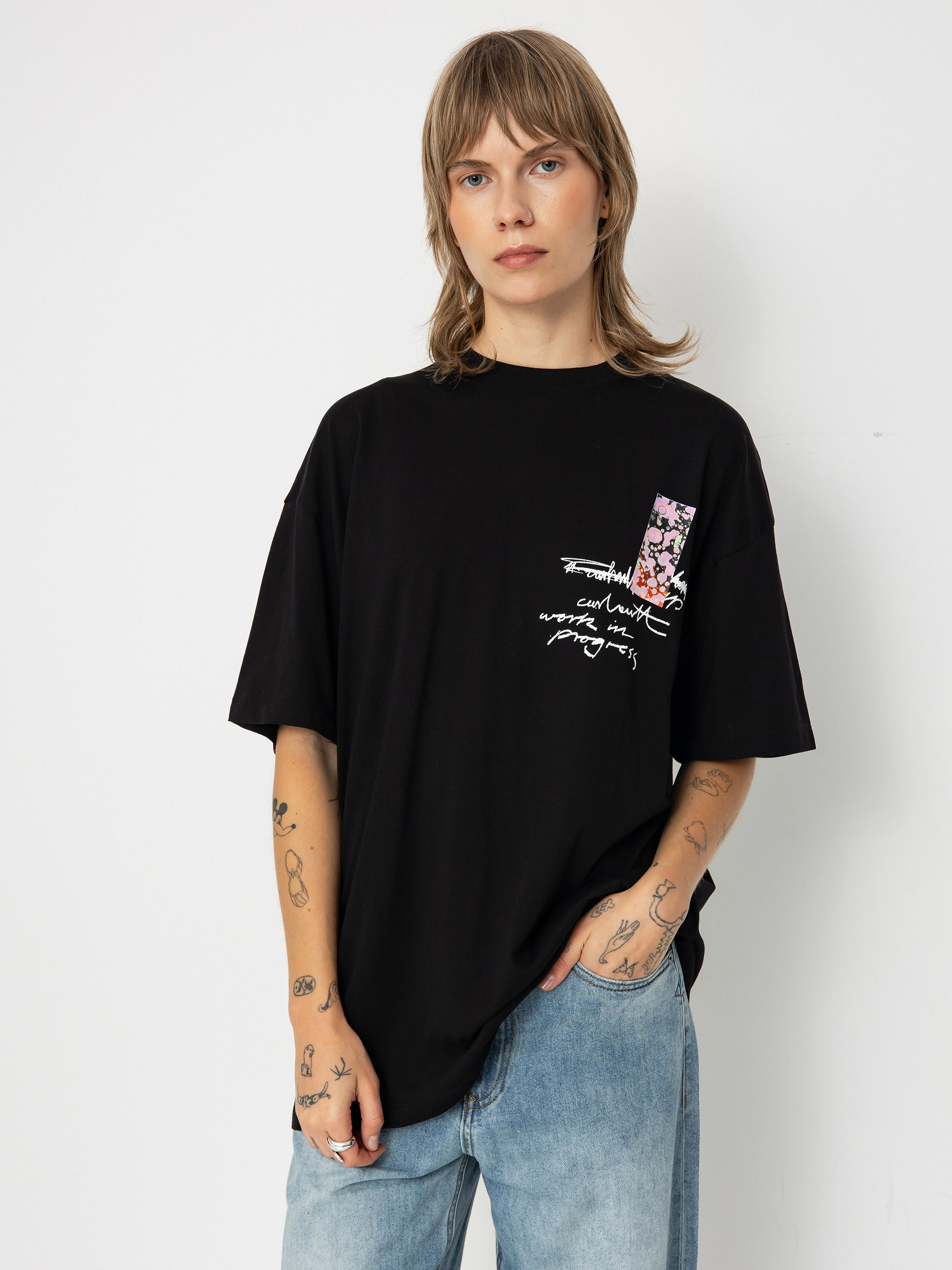 T-shirt Carhartt WIP Immerse Wmn (black)