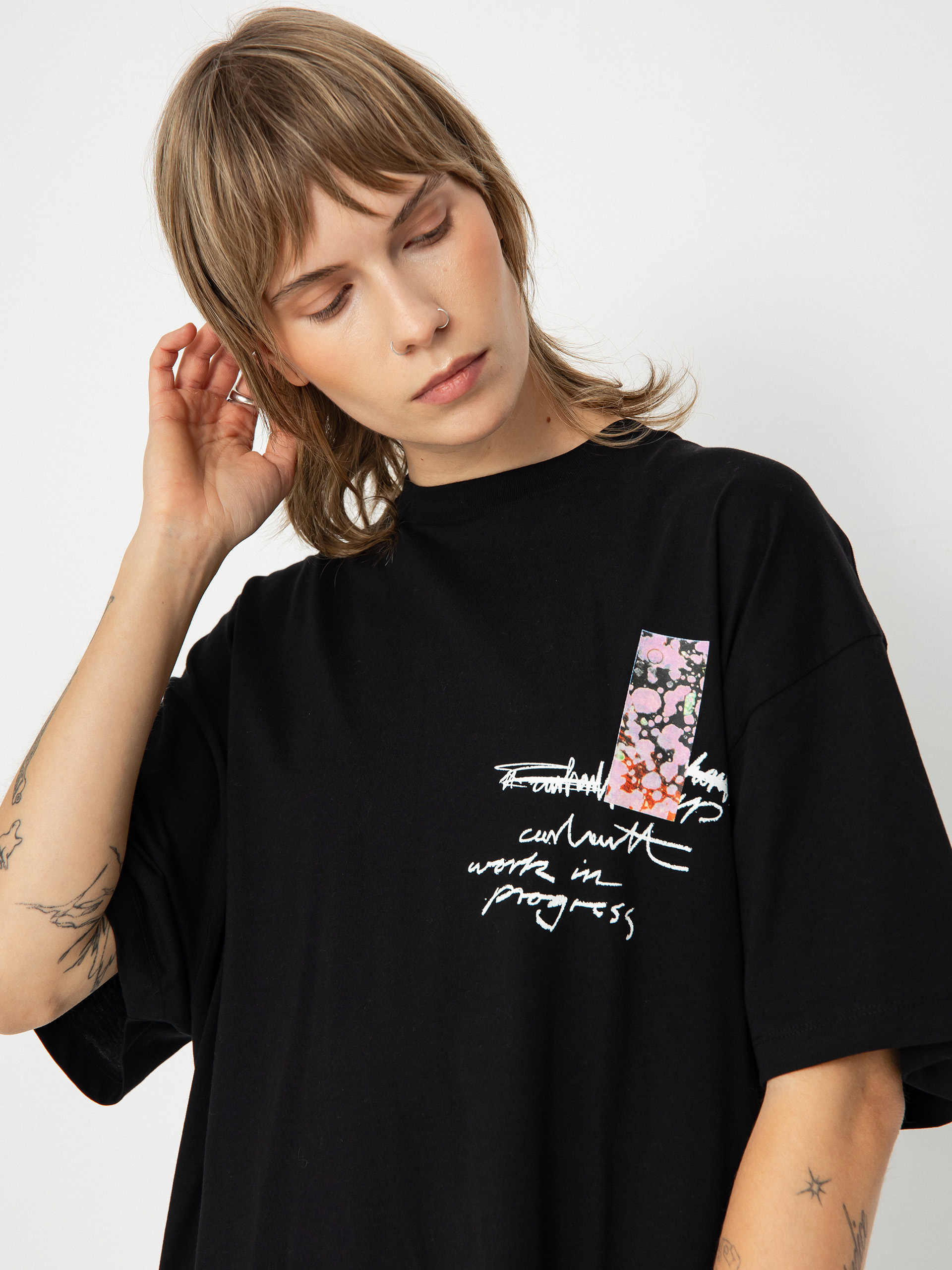 T-shirt Carhartt WIP Immerse Wmn (black)