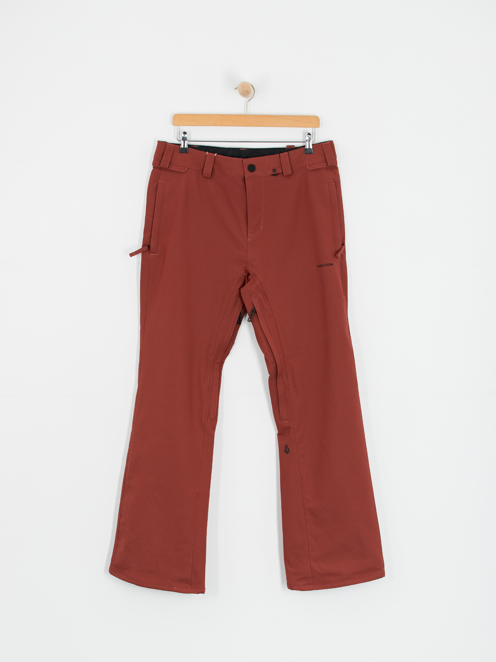 Męskie Spodnie snowboardowe Volcom Freakin Snow Chino (redwood)