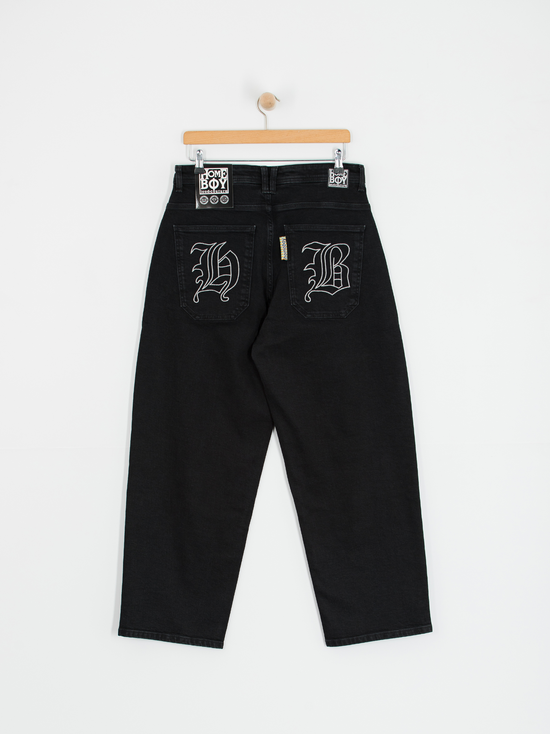 Spodnie Homeboy X Tra Monster Gothic Denim (washed black)