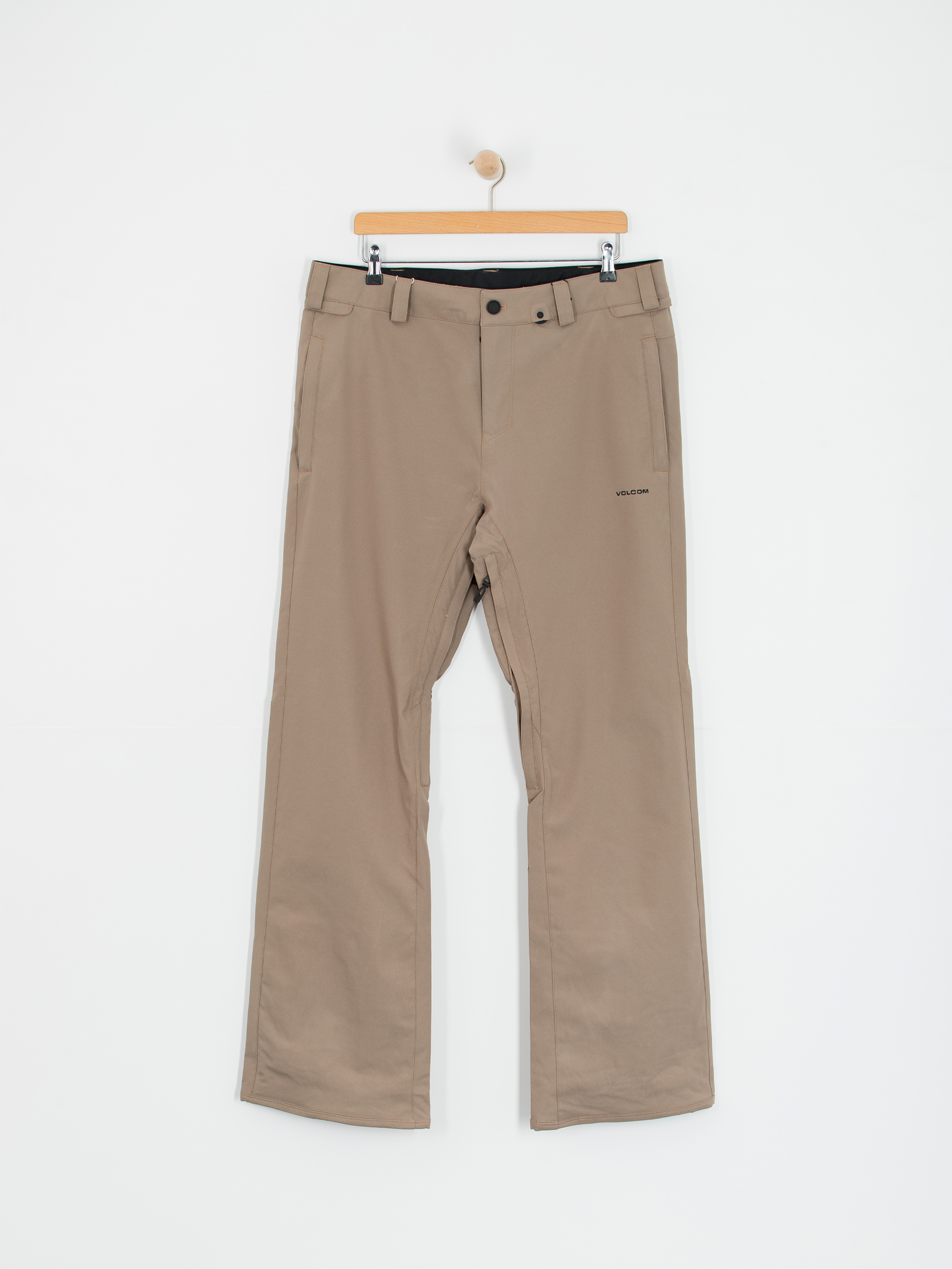 Męskie Spodnie snowboardowe Volcom Freakin Snow Chino (chestnut brown)